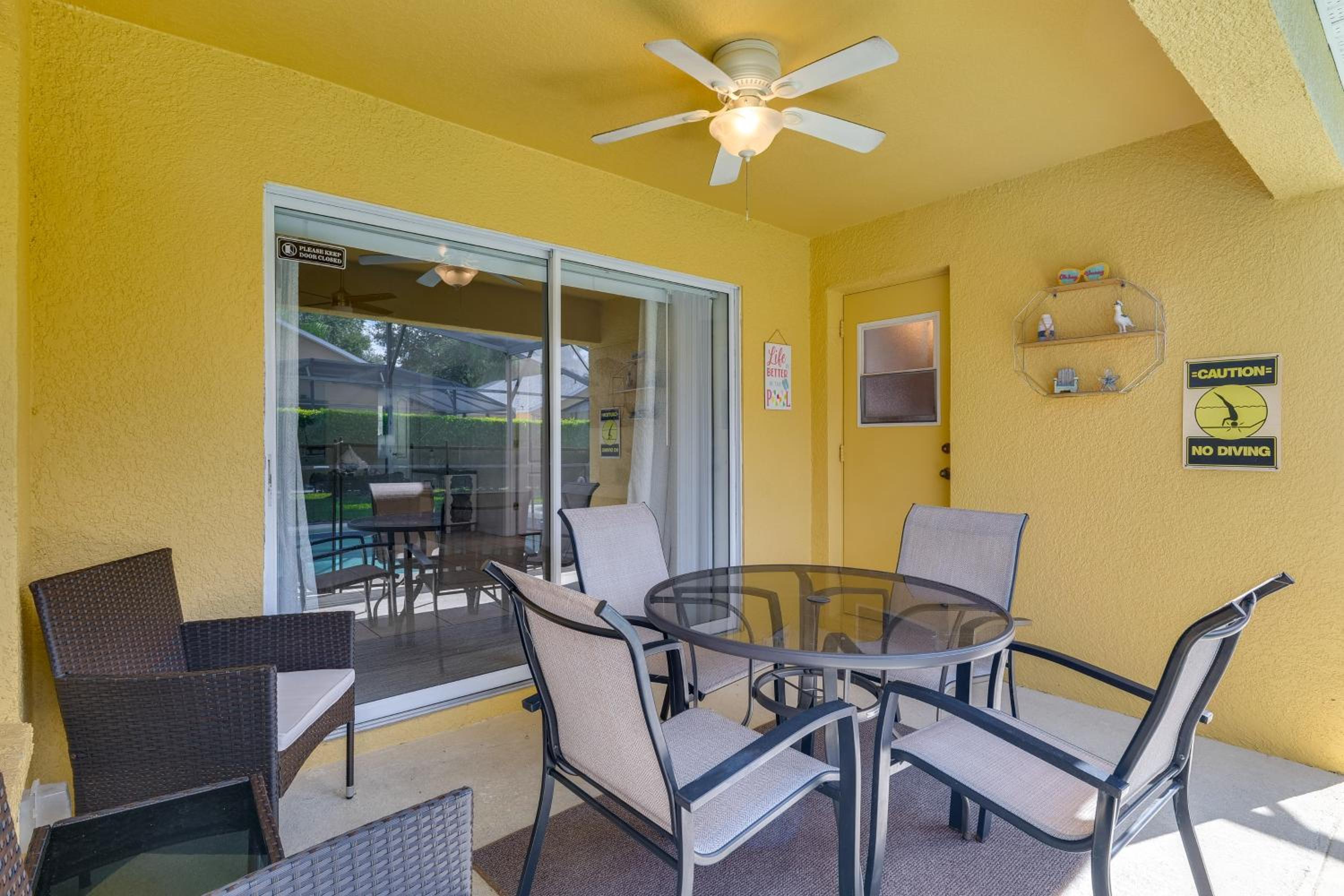 Peaceful Clermont Gem with Pool, 9 Mi to Disney!
