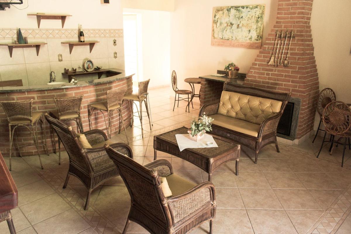 outdoor BBQ area