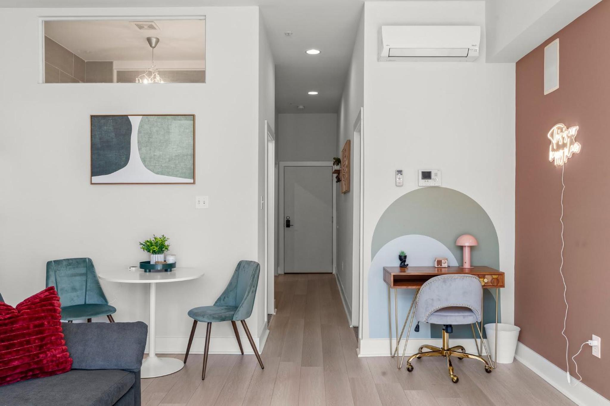 Modern 1BR Apartment Downtown Philly Near MET