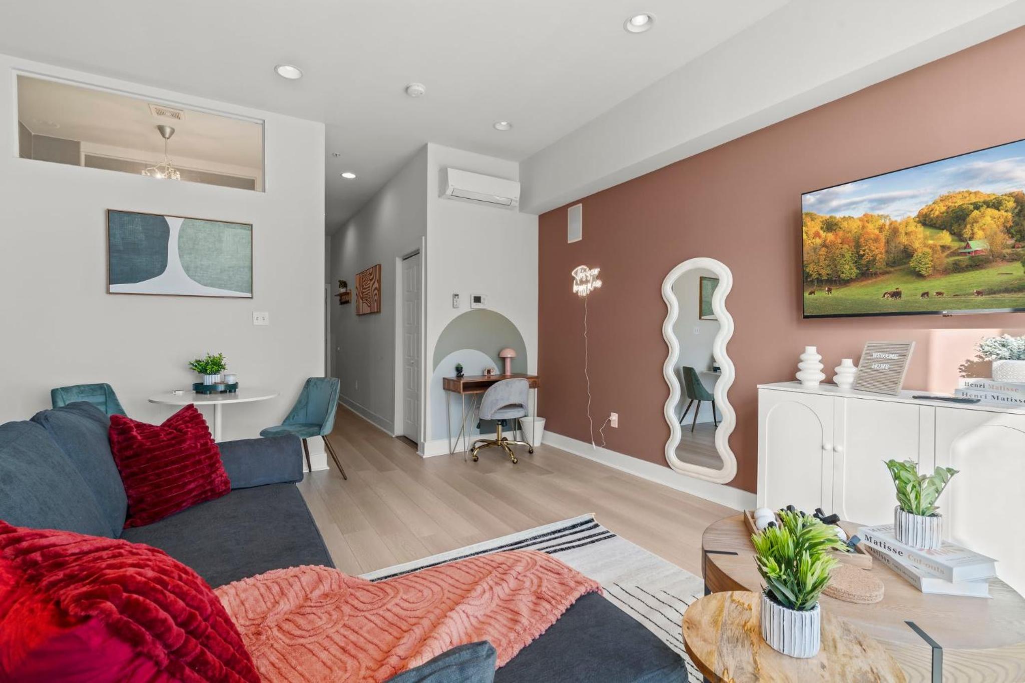 Modern 1BR Apartment Downtown Philly Near MET