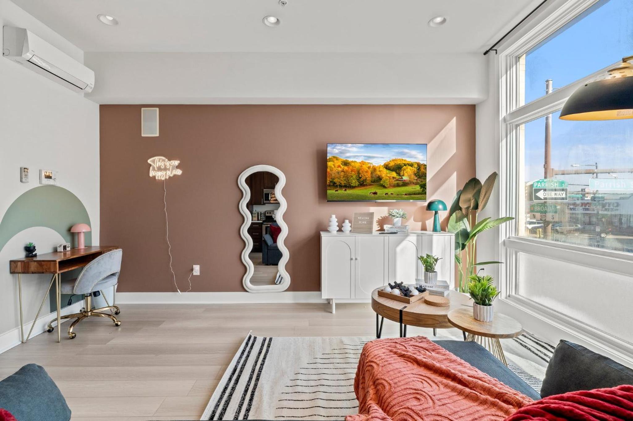 Modern 1BR Apartment Downtown Philly Near MET