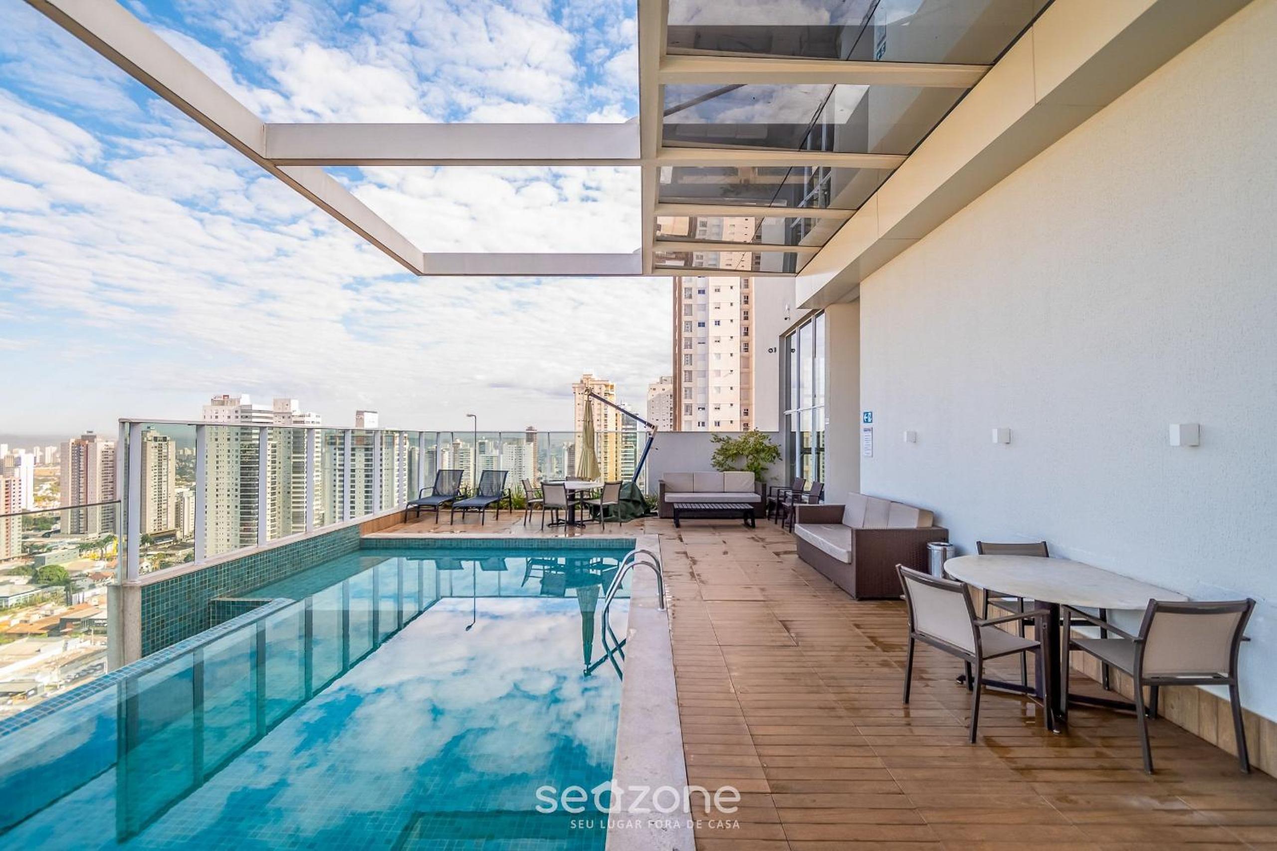 Incredible stay with pool and gym in Setor Bueno - DNAG