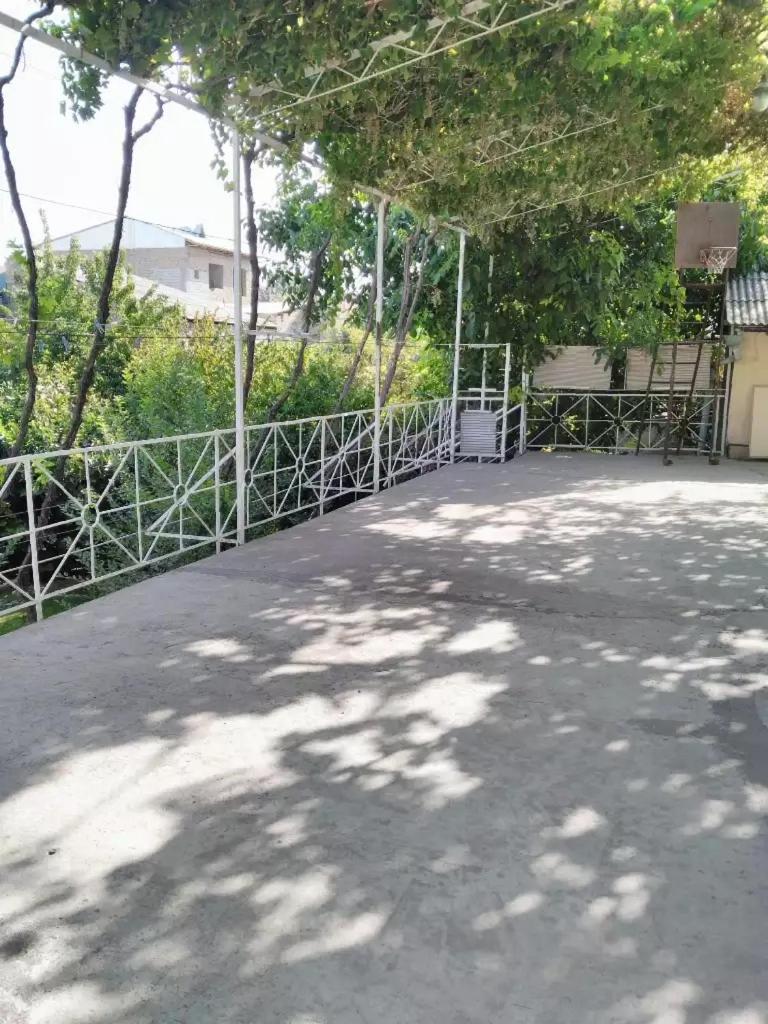 outdoor BBQ area