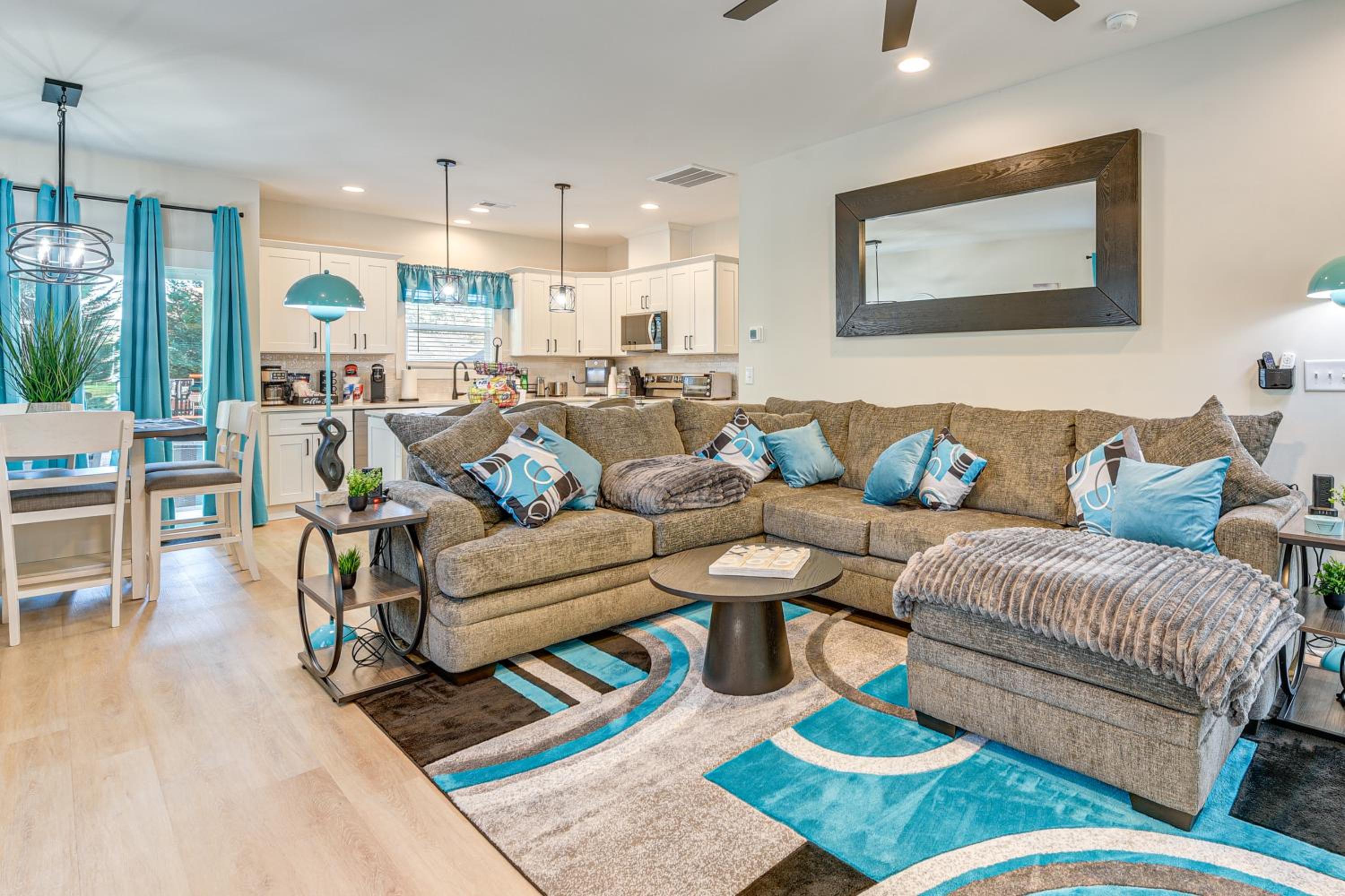 Hot Tub and Fire Pit Home Near Dtwn Little River!