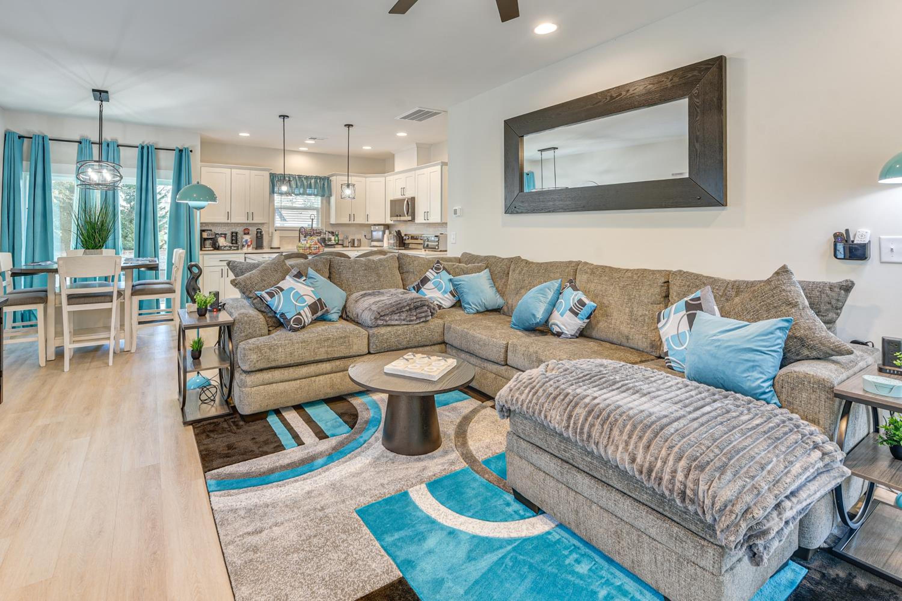Hot Tub and Fire Pit Home Near Dtwn Little River!