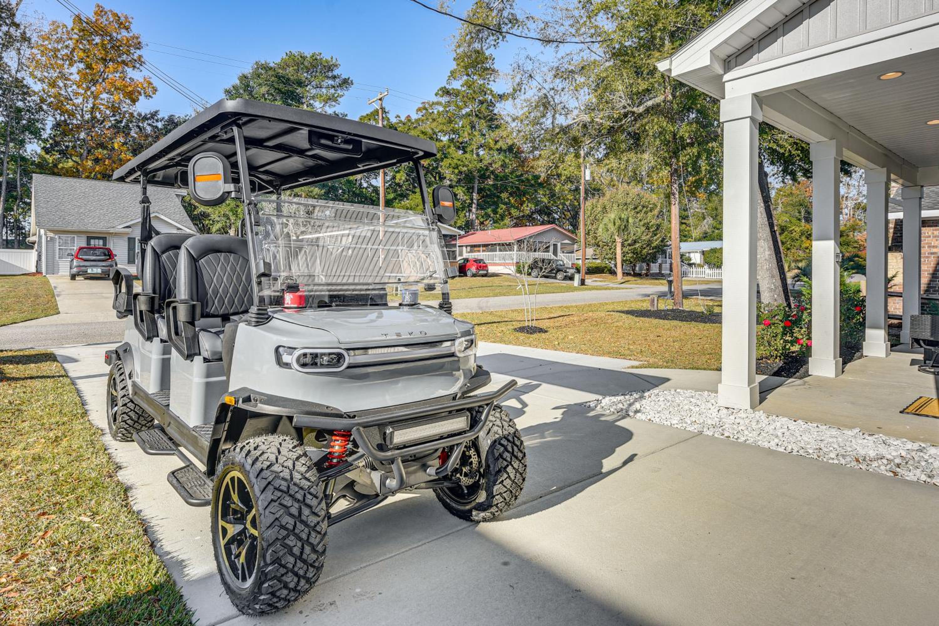 Hot Tub and Fire Pit Home Near Dtwn Little River!