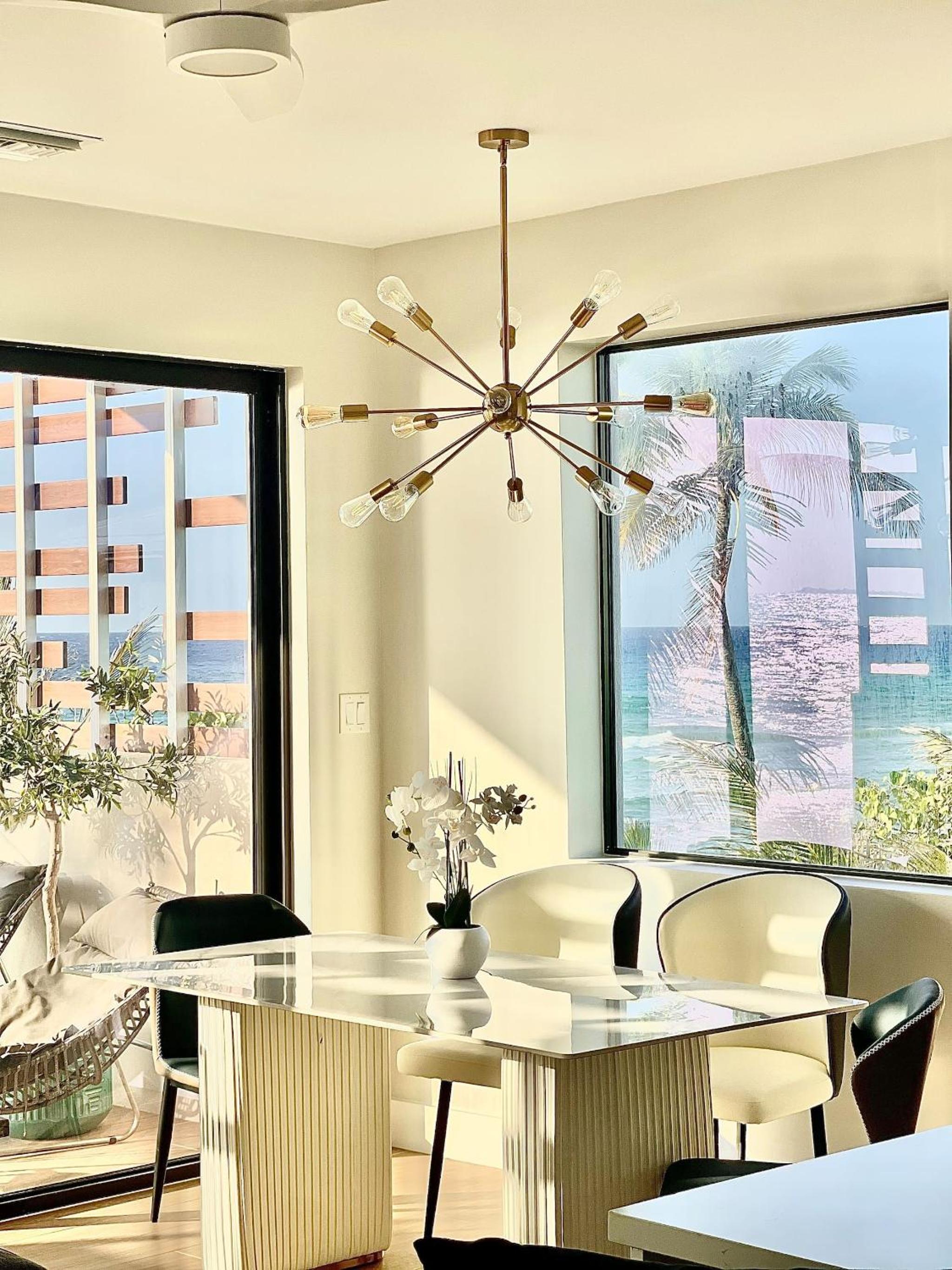 Oceanfront Rooftop luxury 2B2B residency pool beach in North Side, Grand Cayman
