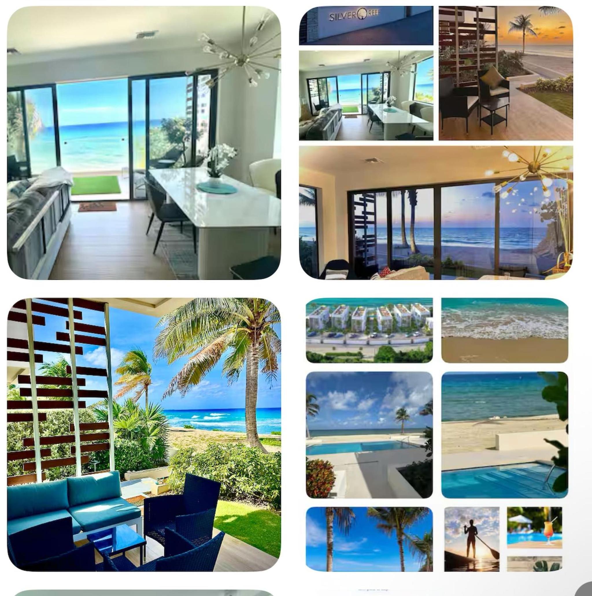 Oceanfront Rooftop luxury 2B2B residency pool beach in North Side, Grand Cayman