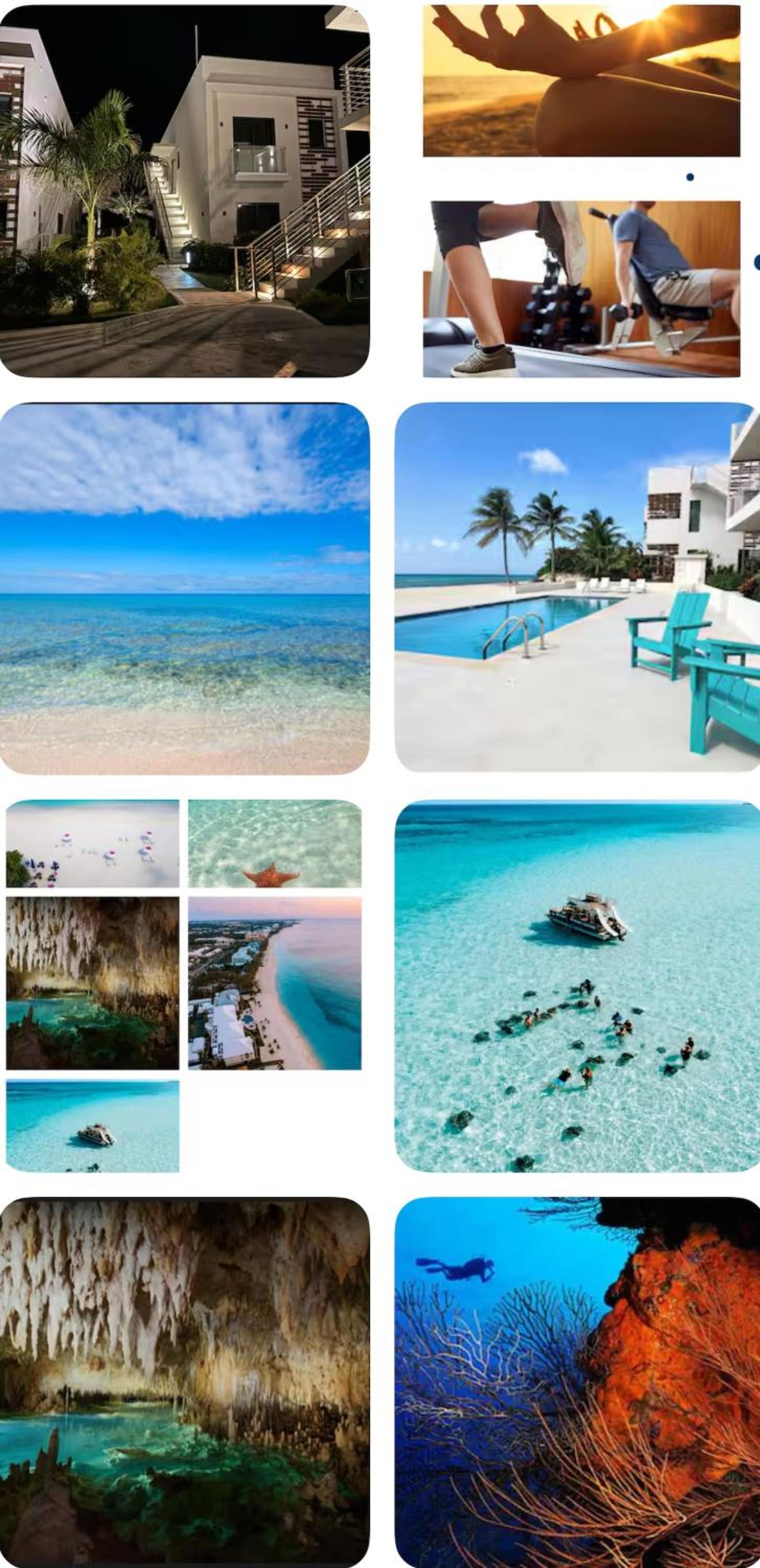 Oceanfront Rooftop luxury 2B2B residency pool beach in North Side, Grand Cayman