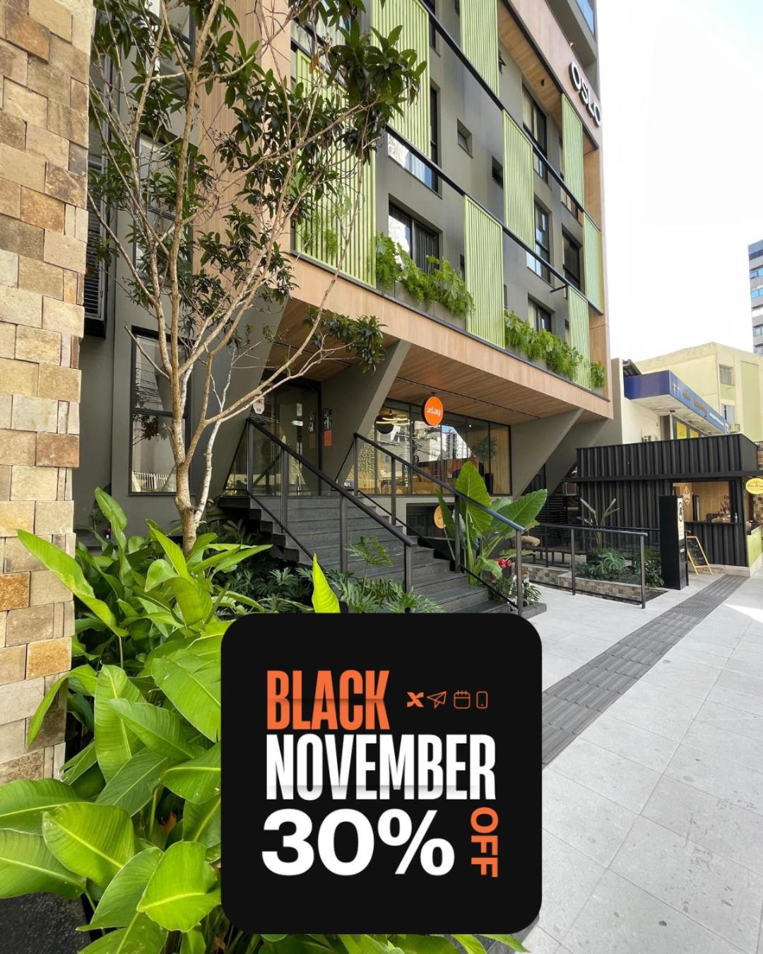 Xtay Oslo Florianópolis - Residential studio 5 minutes from downtown, close to Epic School and Atlantis Executive Center