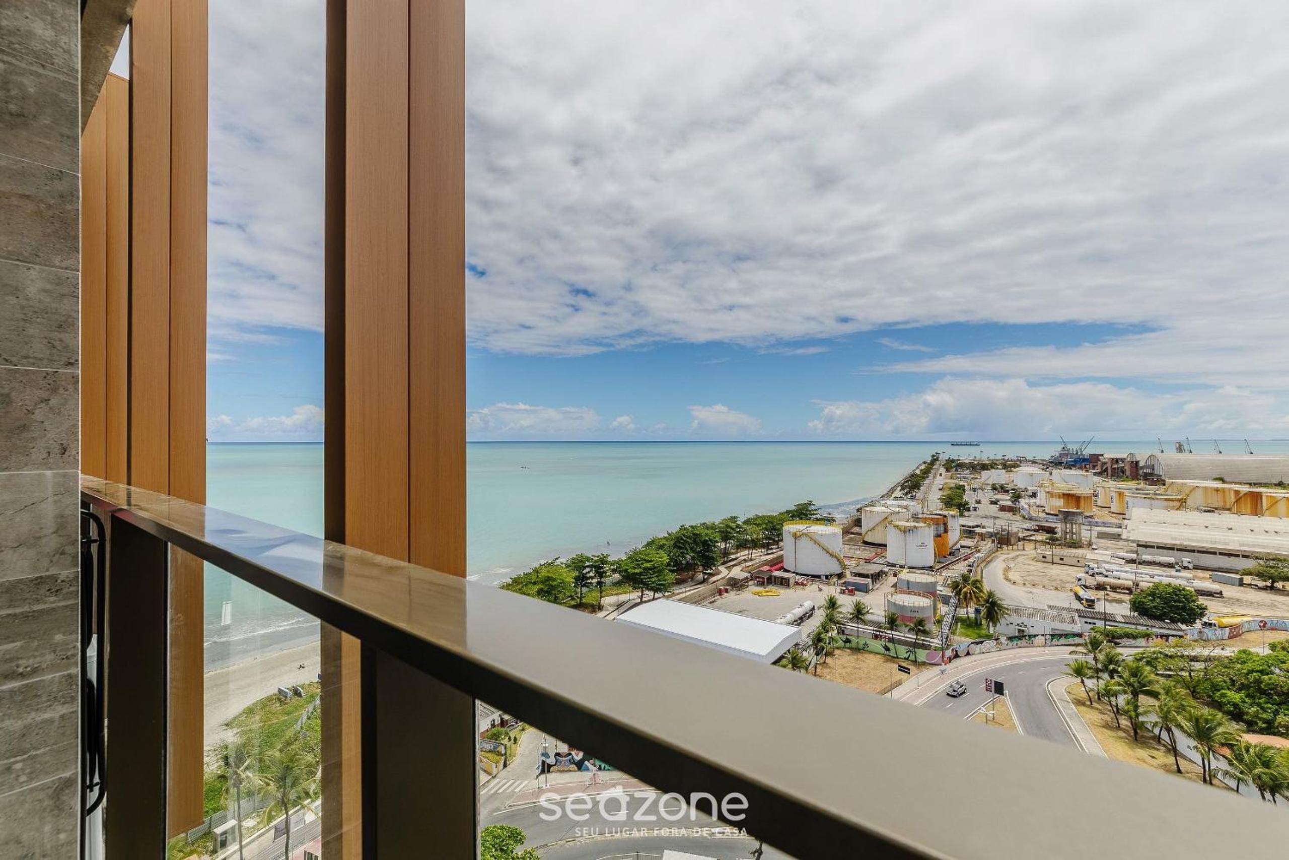 NWTs - Studios with side sea view in Maceió IV