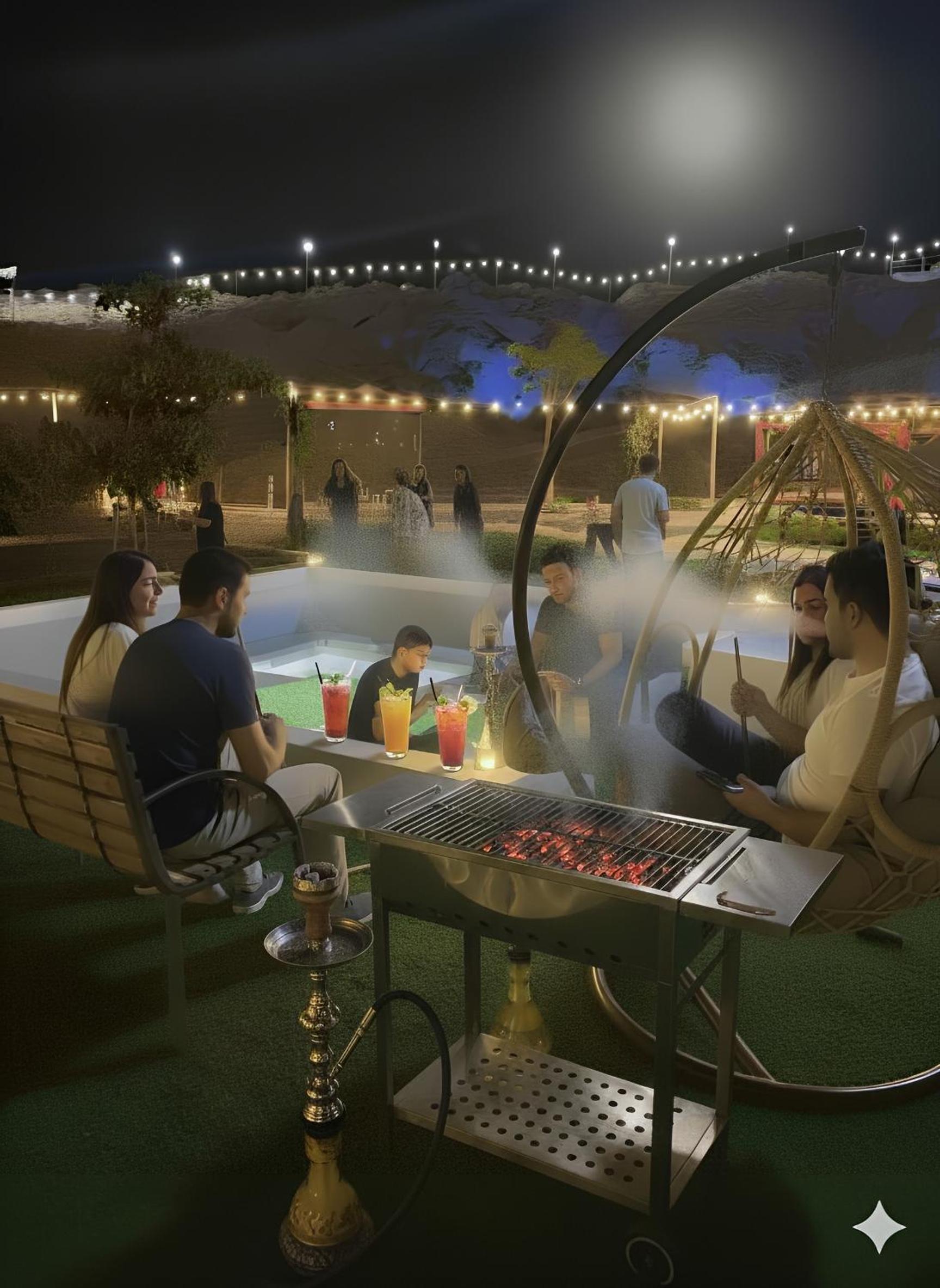 شاليه شامل الإفطار -- Chalet including breakfast