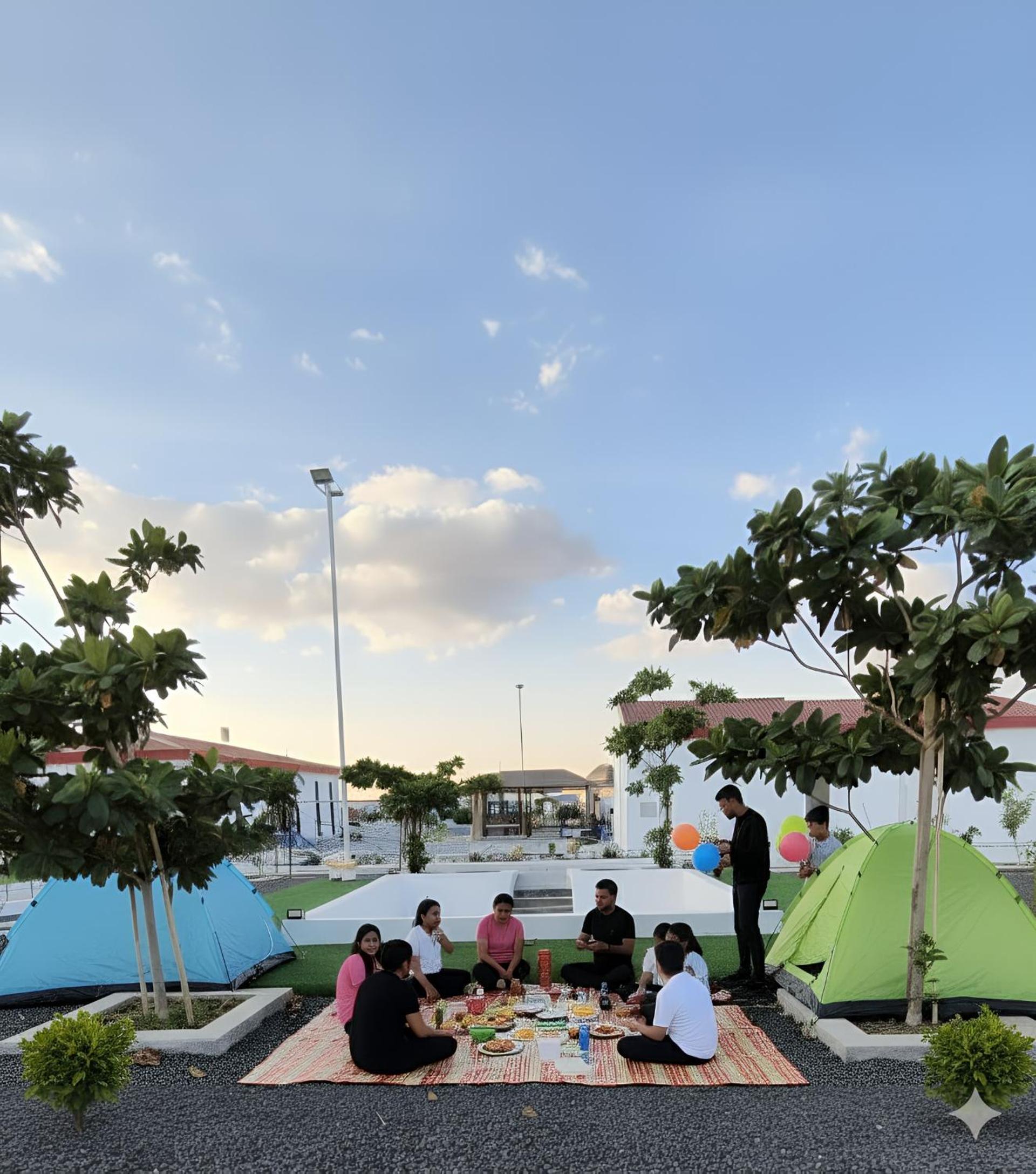 شاليه شامل الإفطار -- Chalet including breakfast