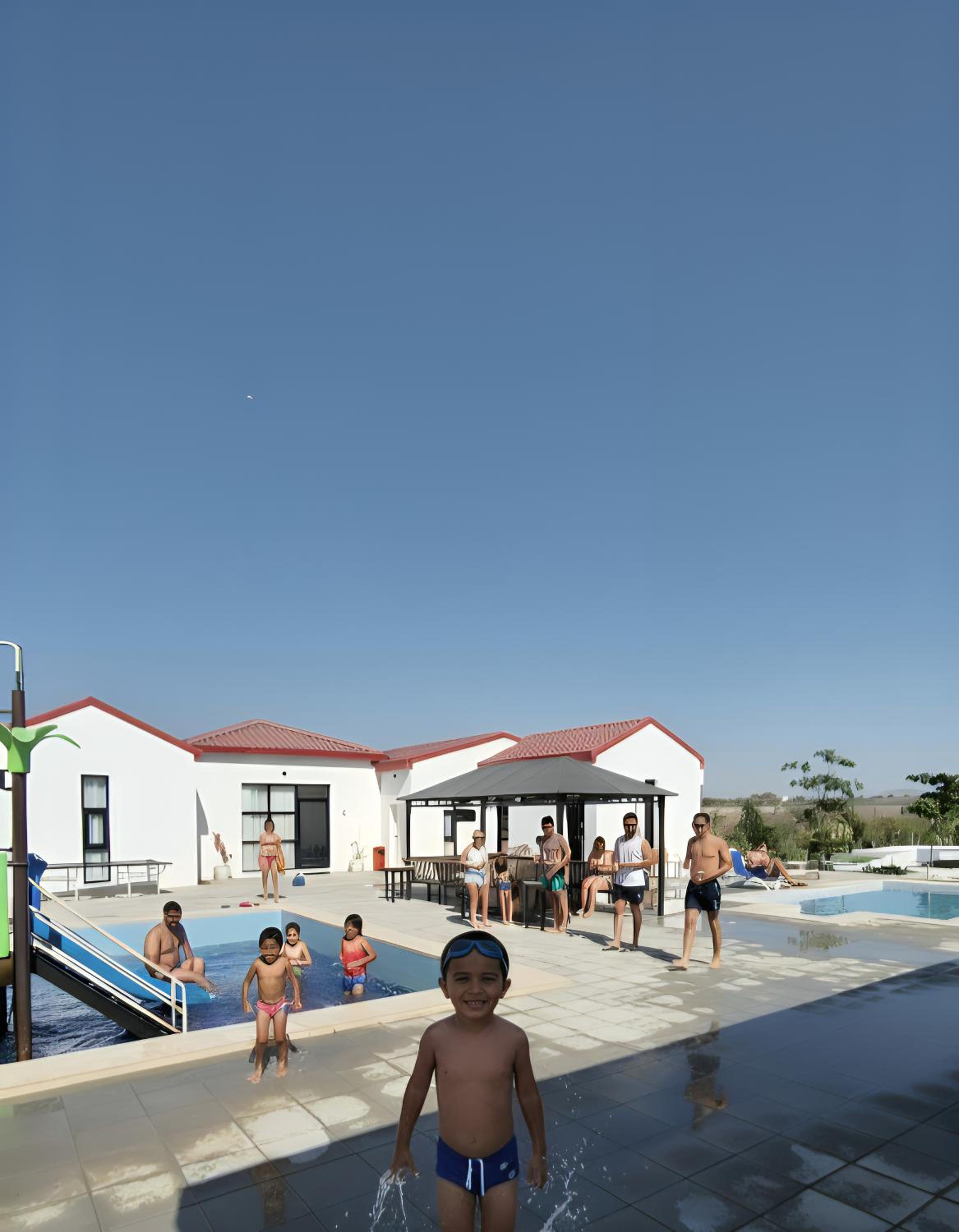 شاليه شامل الإفطار -- Chalet including breakfast