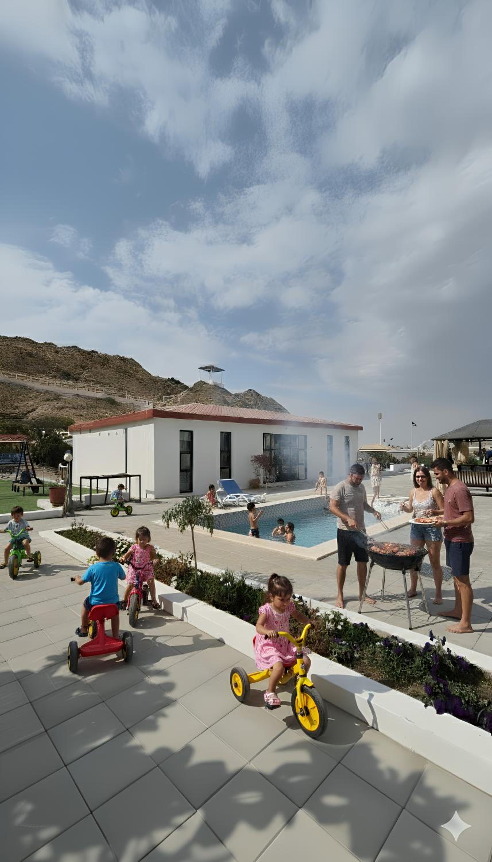 شاليه شامل الإفطار -- Chalet including breakfast
