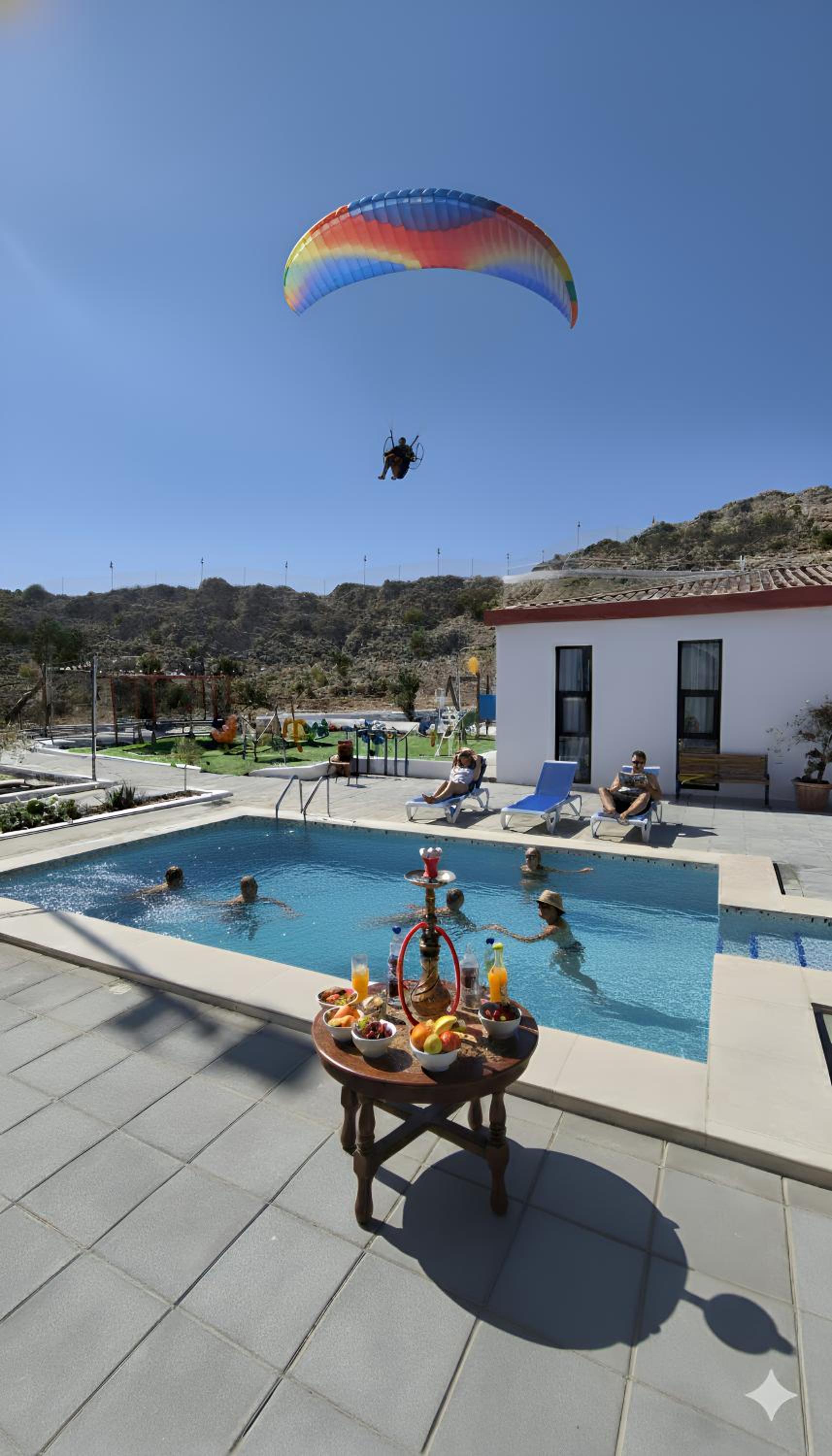 شاليه شامل الإفطار -- Chalet including breakfast