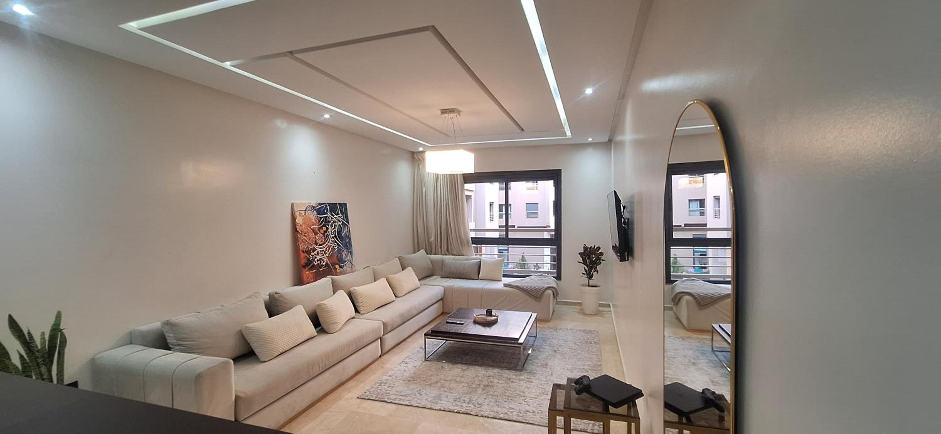 Appartement Moderne Centre Gueliz Sunny Pool PS4 & Wi-Fi