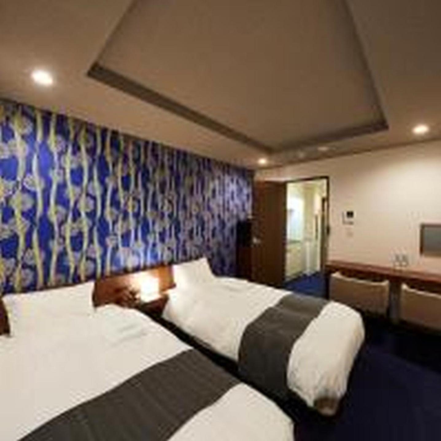 IYASHI KIYOMIZU GOJO -Twin Room- Boutique Hotel 癒し 清水五条 ツインルーム