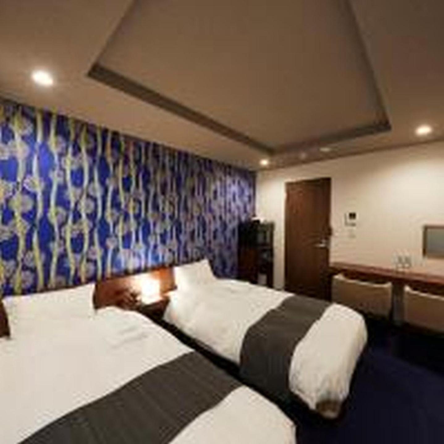 IYASHI KIYOMIZU GOJO -Twin Room- Boutique Hotel 癒し 清水五条 ツインルーム