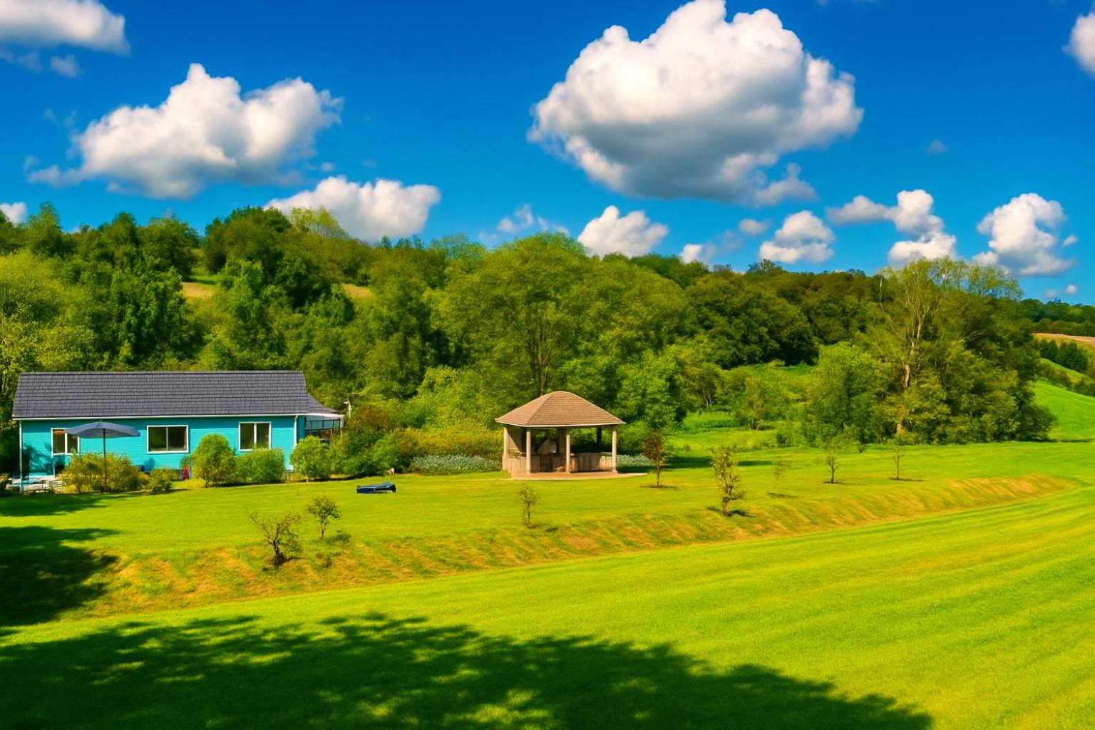Chalet de 95m2 au cœur du Pays d'Auge, en Normandie avec Piscine et Jacuzzi
