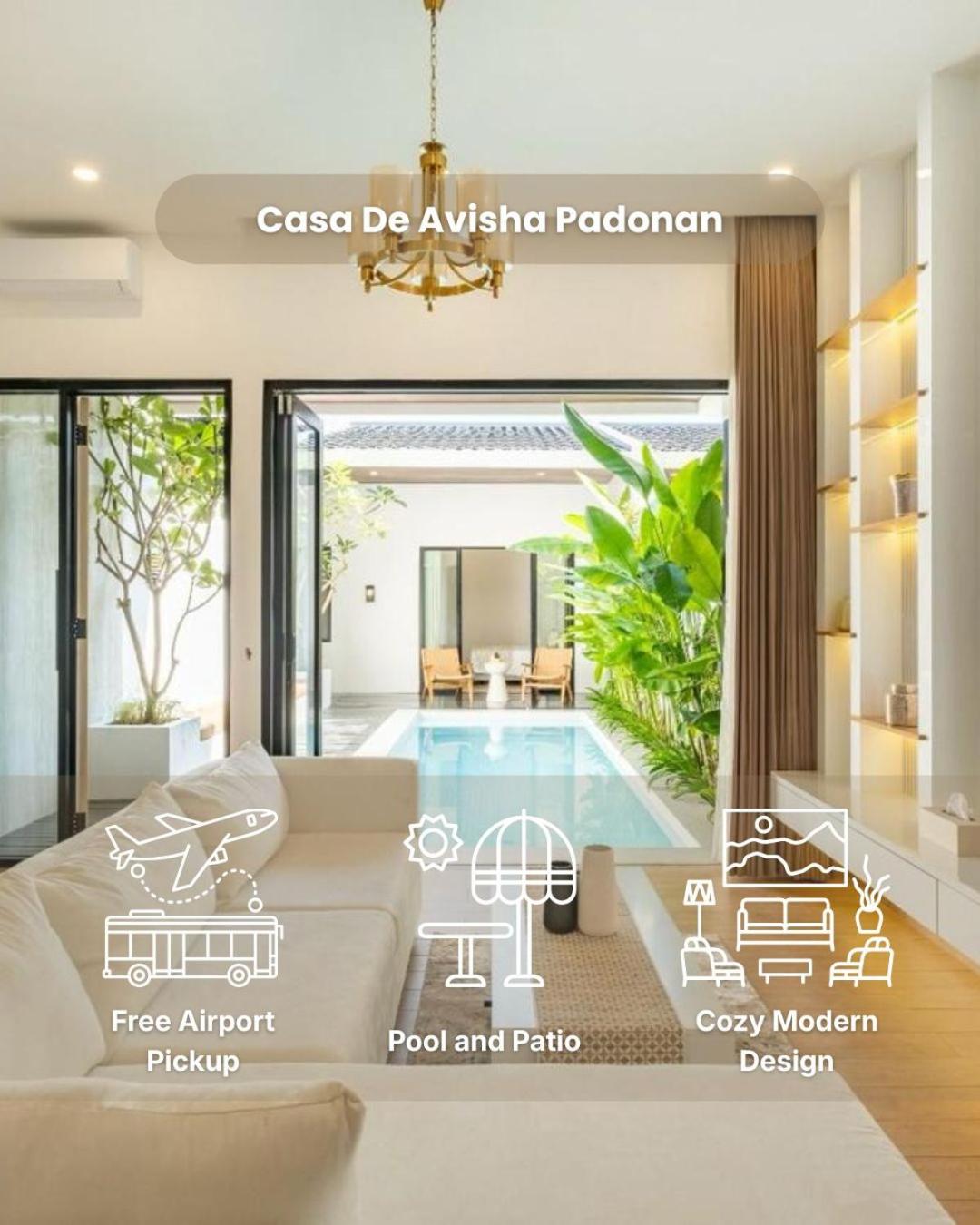New 3BR Modern Luxury Villa with Pool & Patio - Non-crowded Area in Canggu