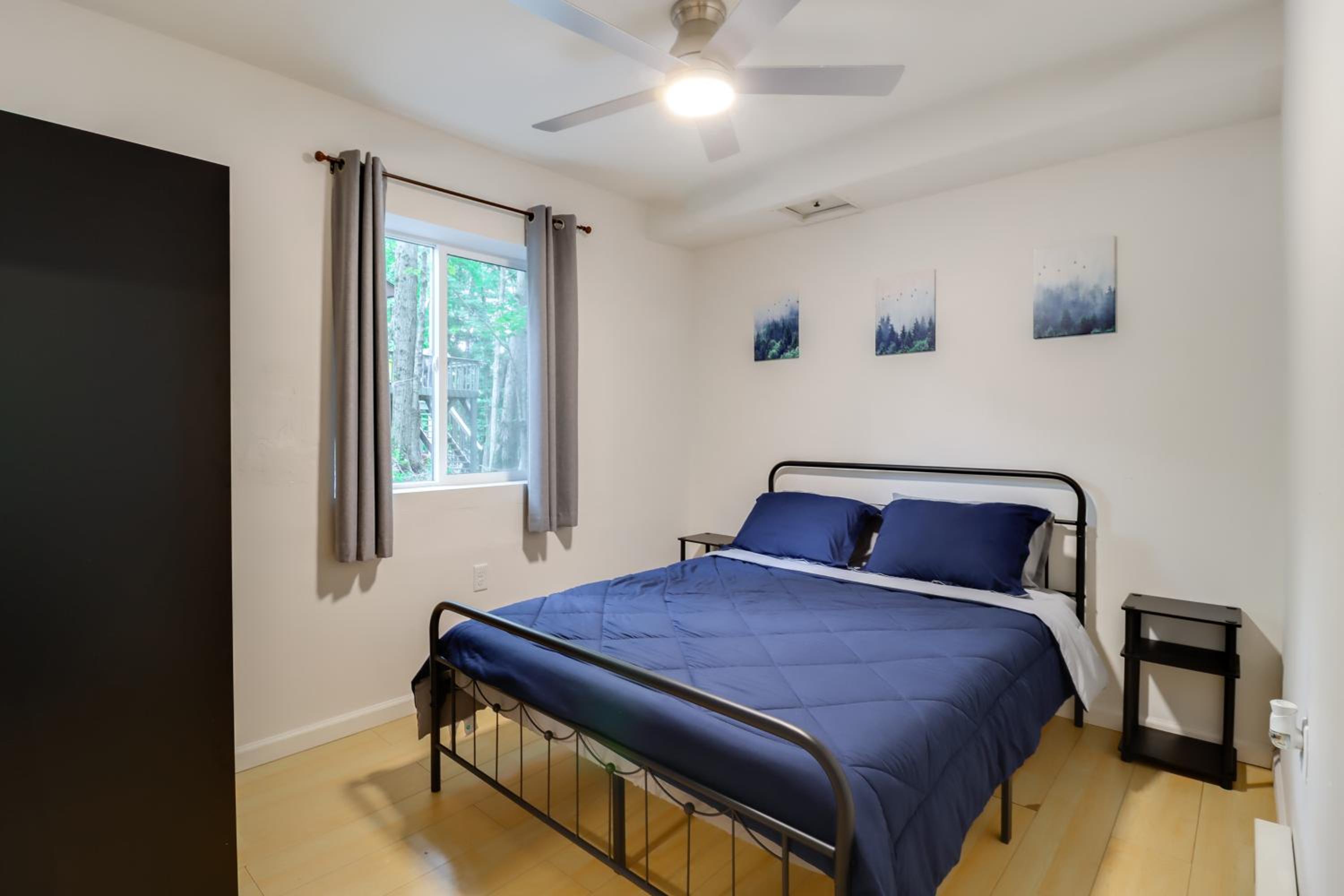 1 Mi to Lake, Golf and Ski Access The Hideout Home!