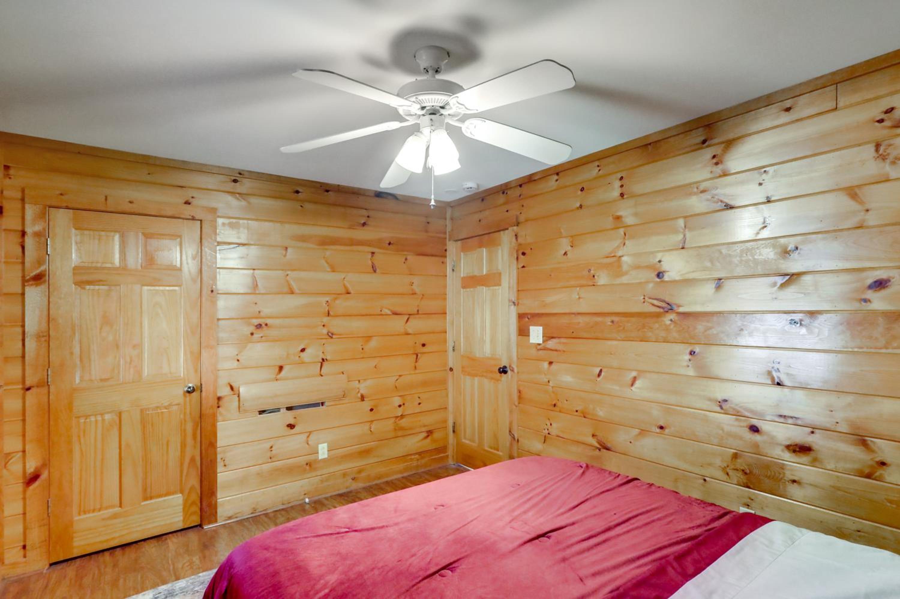 Steps to Lake Lanier Wooded Escape with Boat Dock