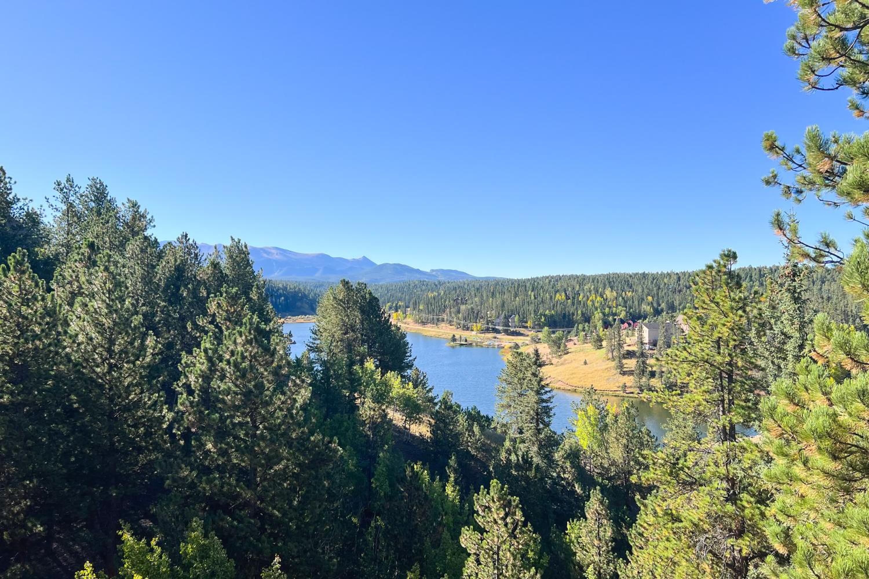 Close to Pike Natl Forest! Lake-View Family Cabin