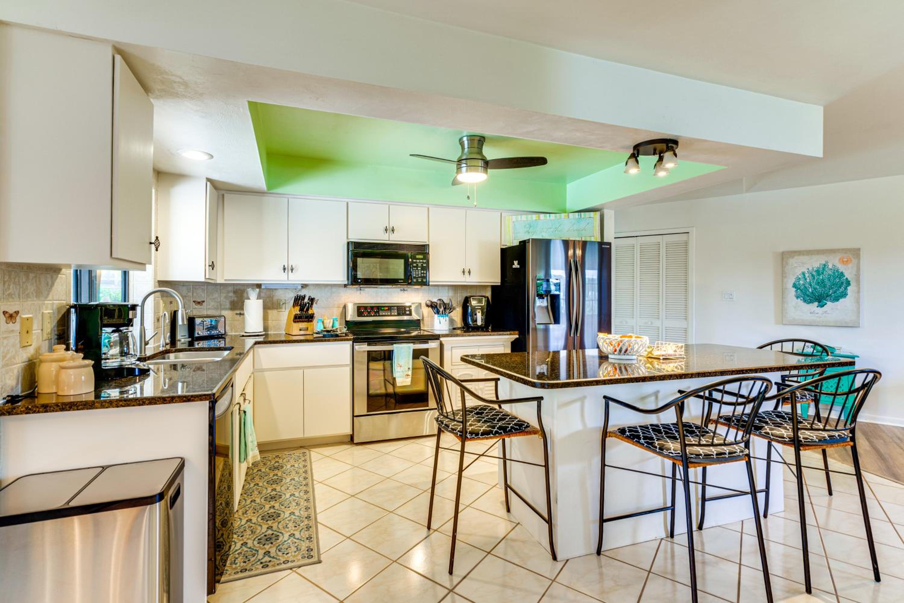 Canal-Front Escape with Dock and Pool in Cape Coral