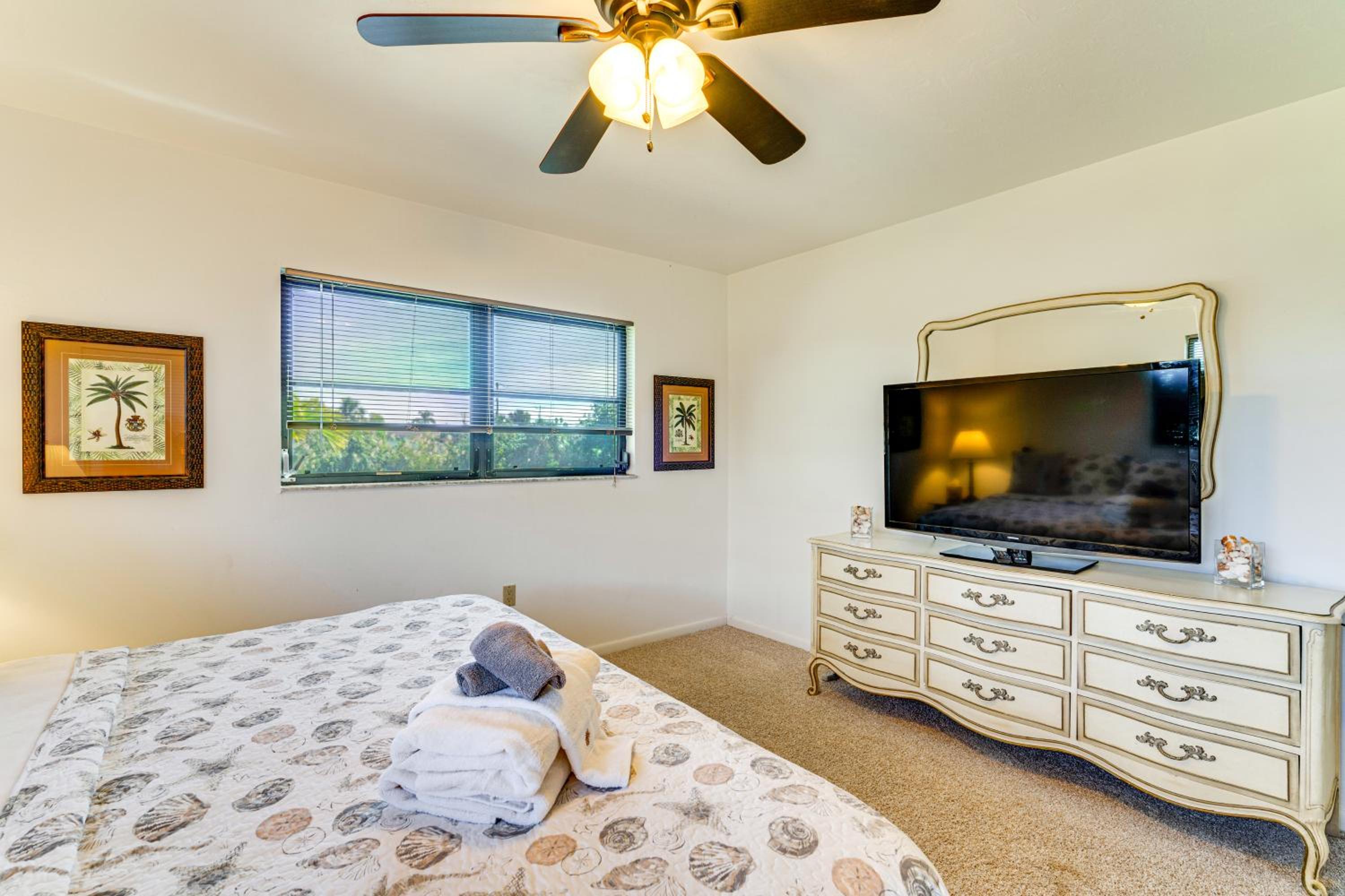 Canal-Front Escape with Dock and Pool in Cape Coral