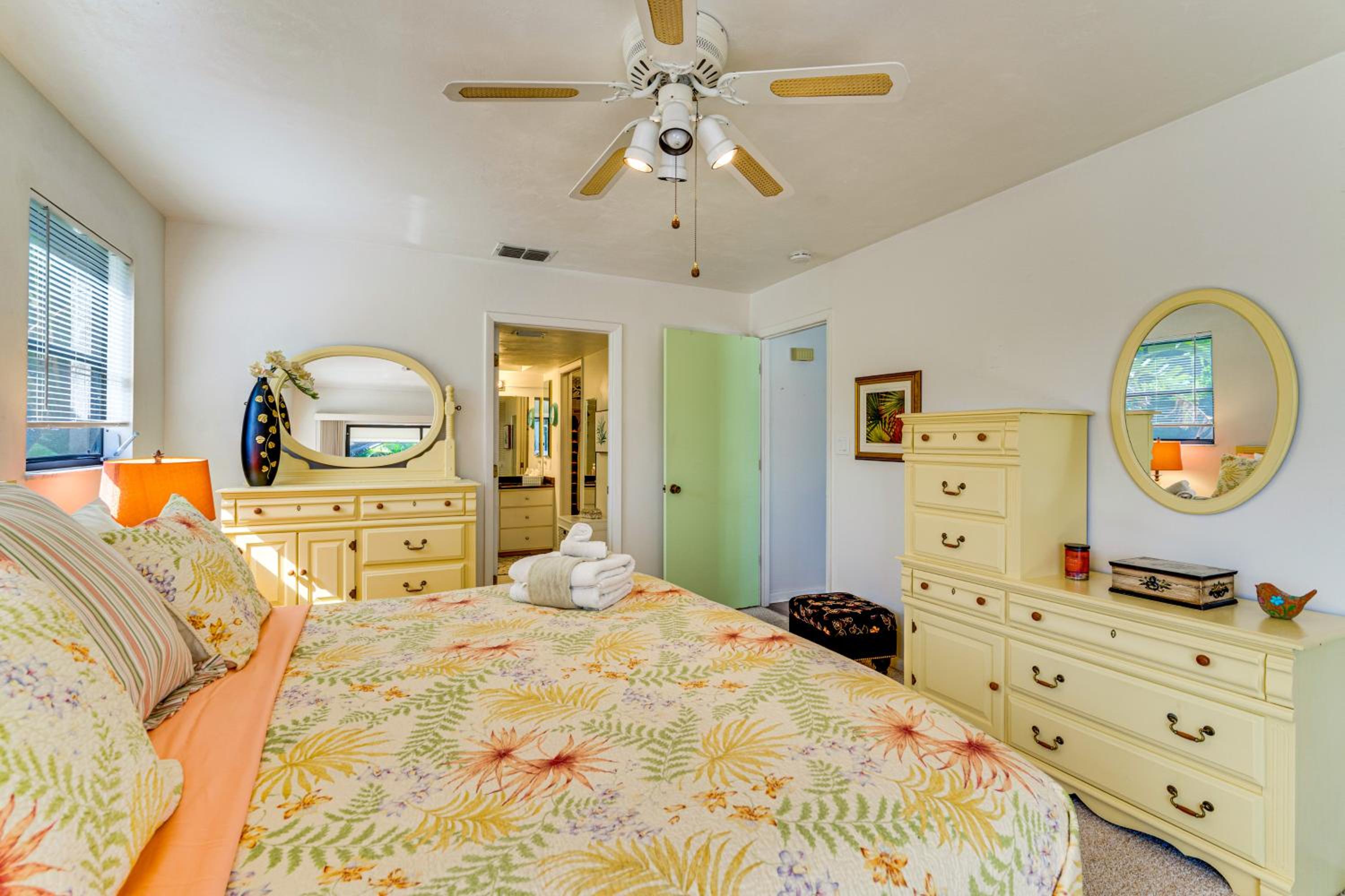 Canal-Front Escape with Dock and Pool in Cape Coral