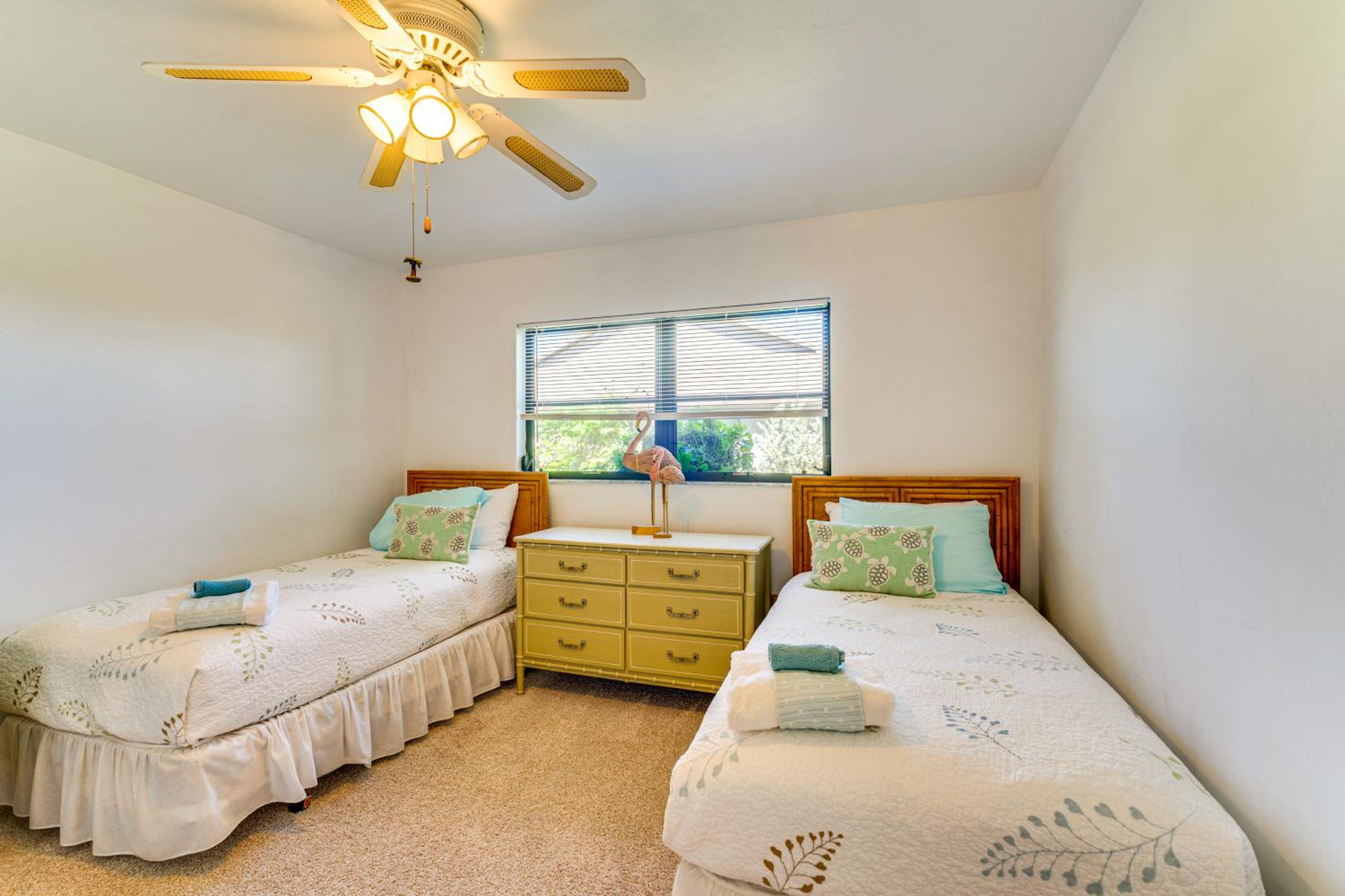 Canal-Front Escape with Dock and Pool in Cape Coral
