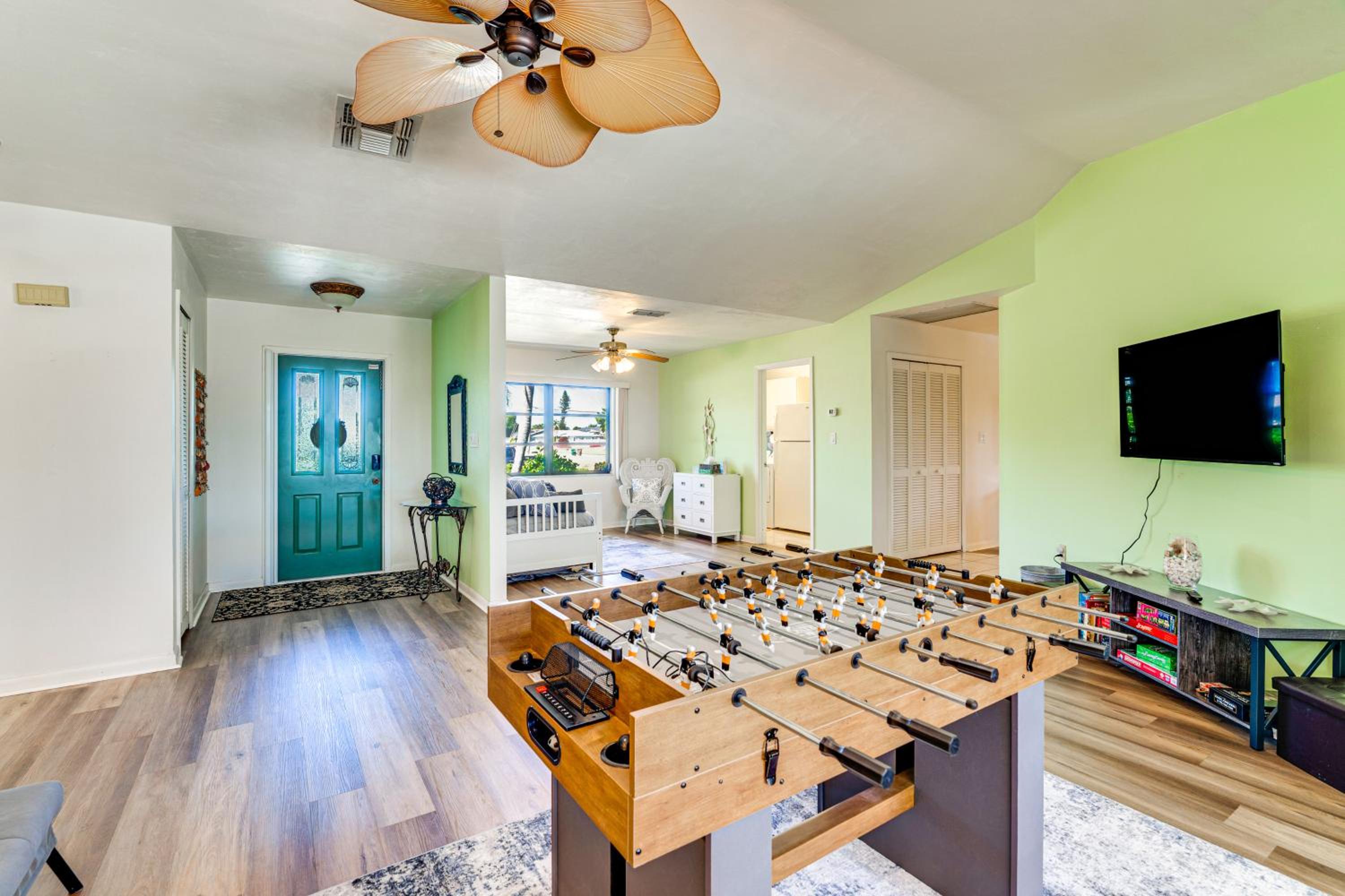 Canal-Front Escape with Dock and Pool in Cape Coral