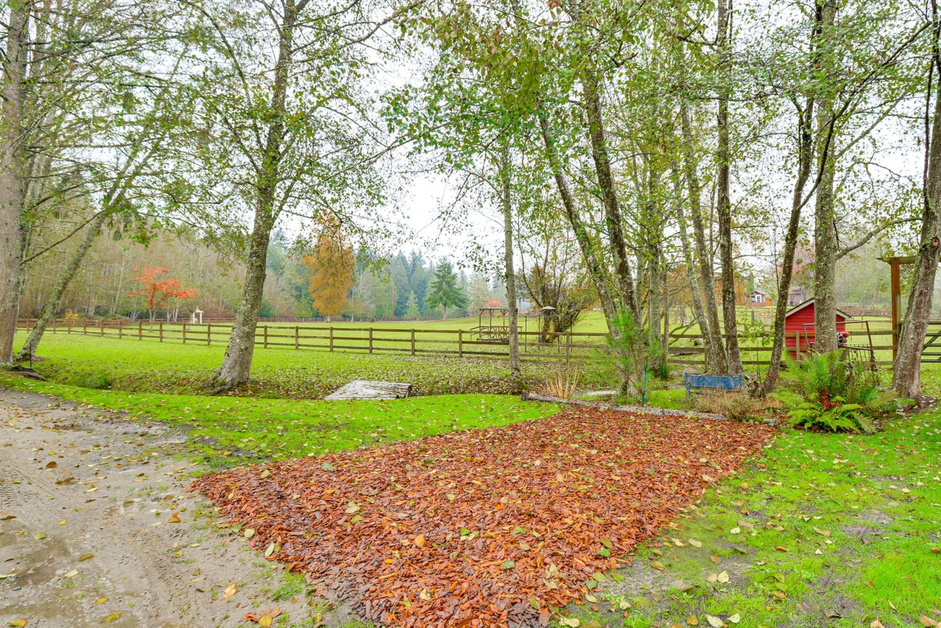 Peaceful Patio View! Waterfront Puget Sound Unit