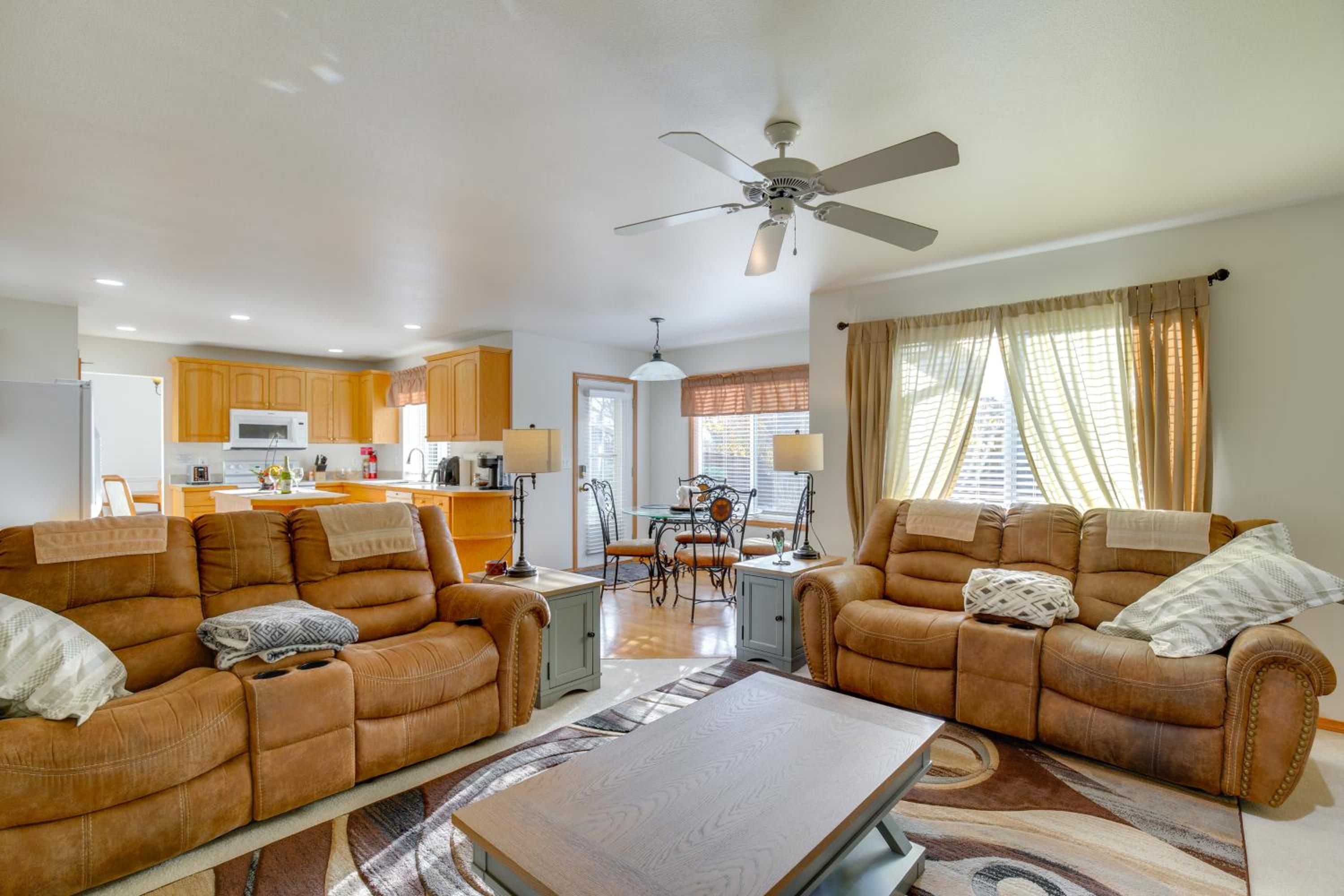 Spacious Home Less Than 2 Mi to Historic Downtown Sumner