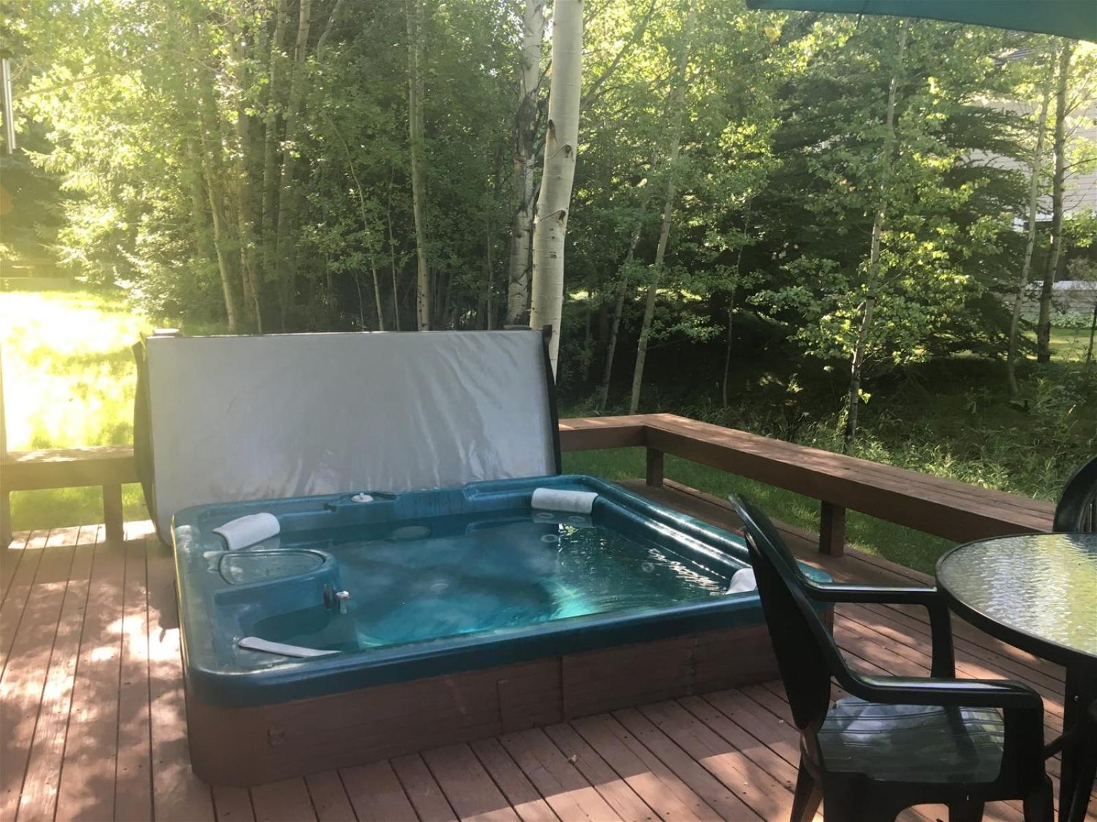 #104 Private Hot Tub, 2 car garage, abundant parking, Elkhorn Amenities
