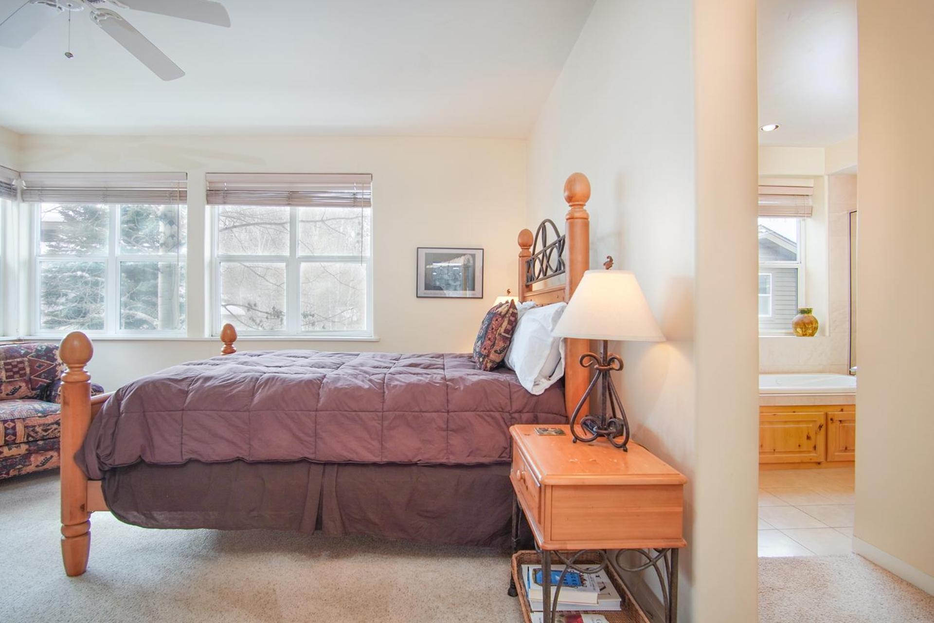 #215A-Great Location on the Bike/Ski path with garage: 10 minute Walk to Town & Lifts