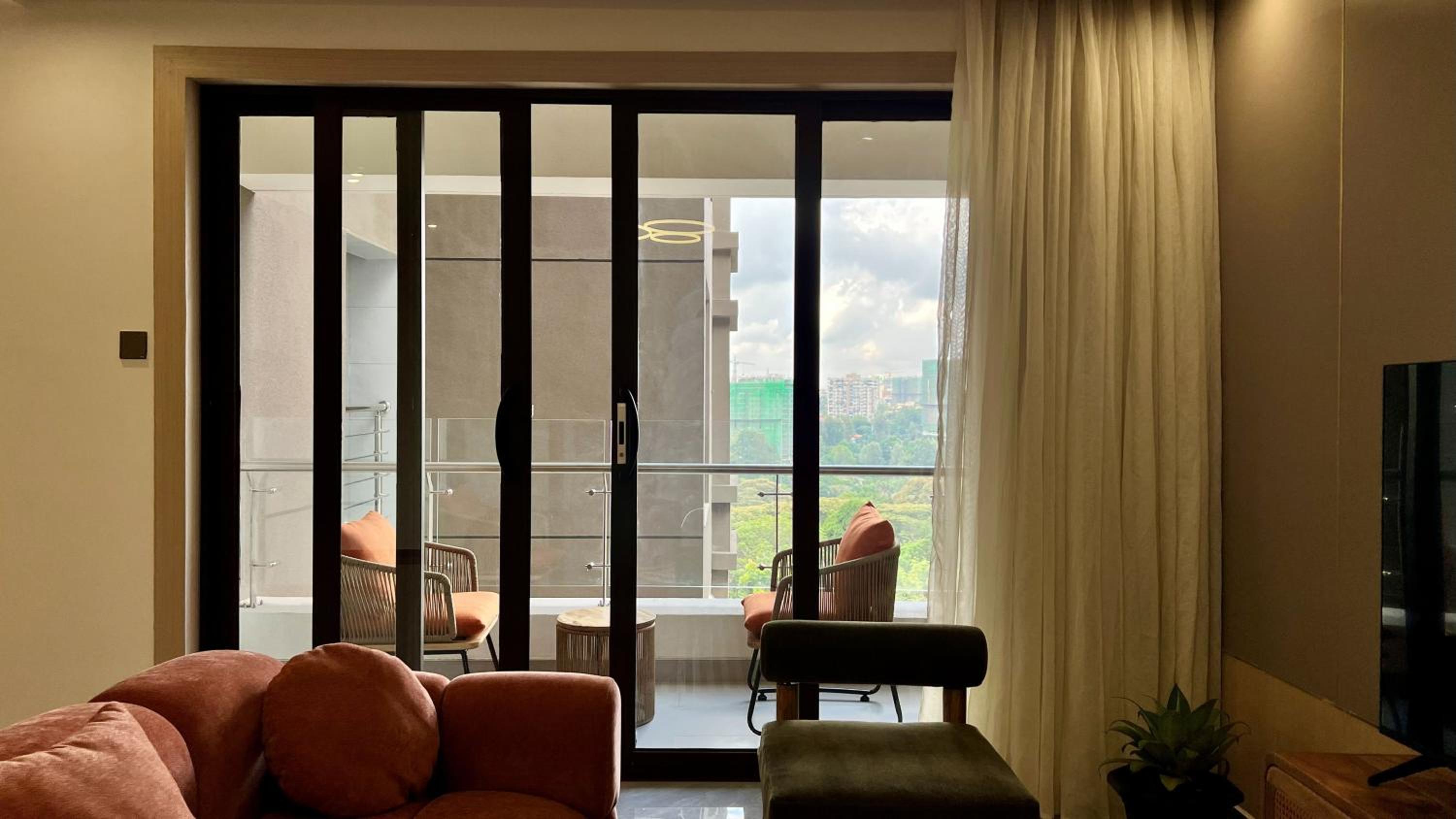 Riverside One Westlands, Two & Three Bedroom Apartment, Swimming pool, gym, Workspace ,Wonderiss Homes Living
