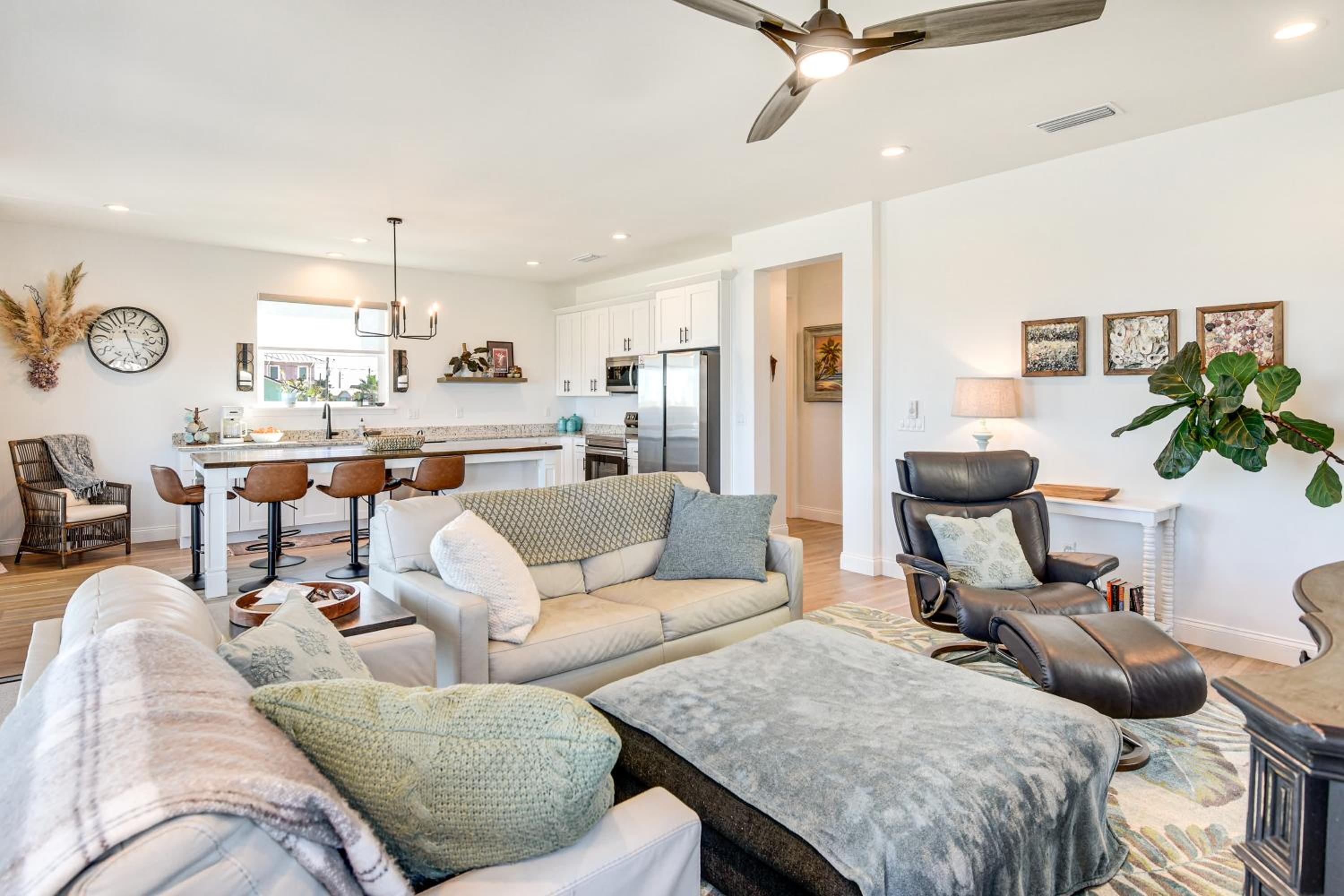 Oceanfront Retreat in Flagler Beach! Bright Apt