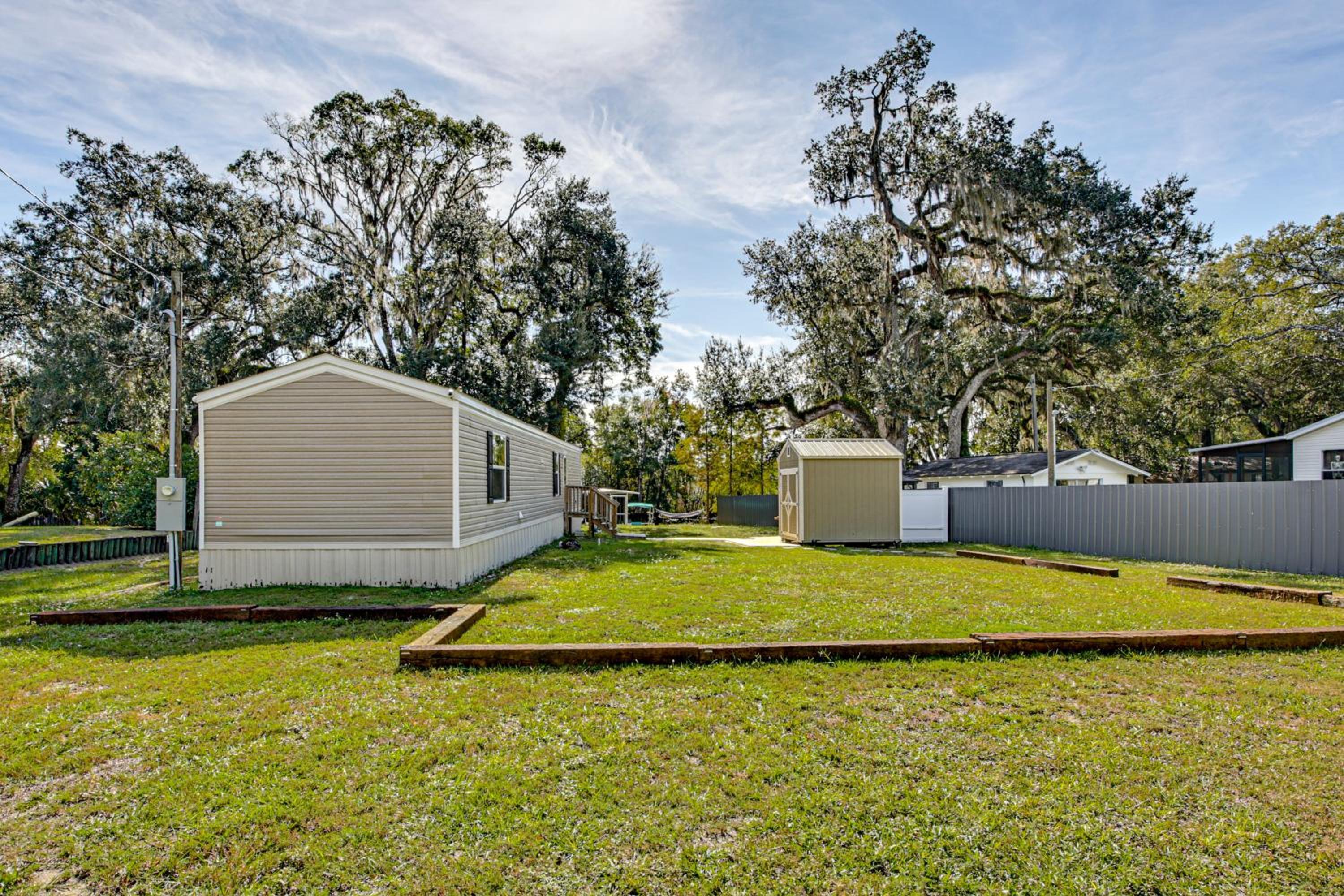 Riverfront Floral City Stay with Dock and Hot Tub!