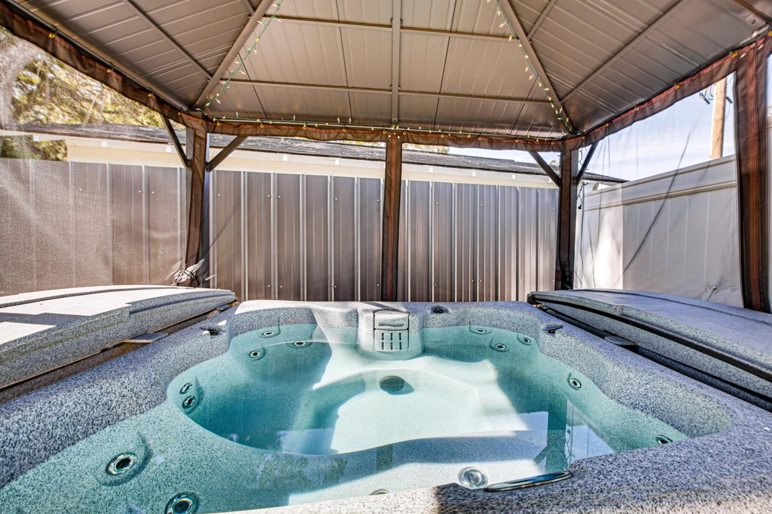 Riverfront Floral City Stay with Dock and Hot Tub!