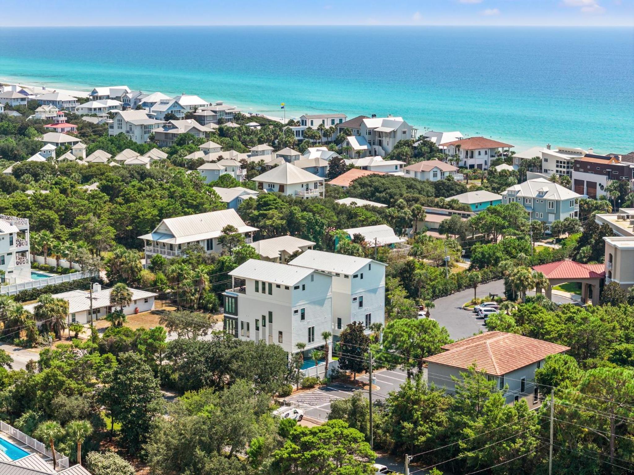 BRAND NEW Coastal Modern Beach Retreat w/ Private Pool, 1 Minute to the Beach
