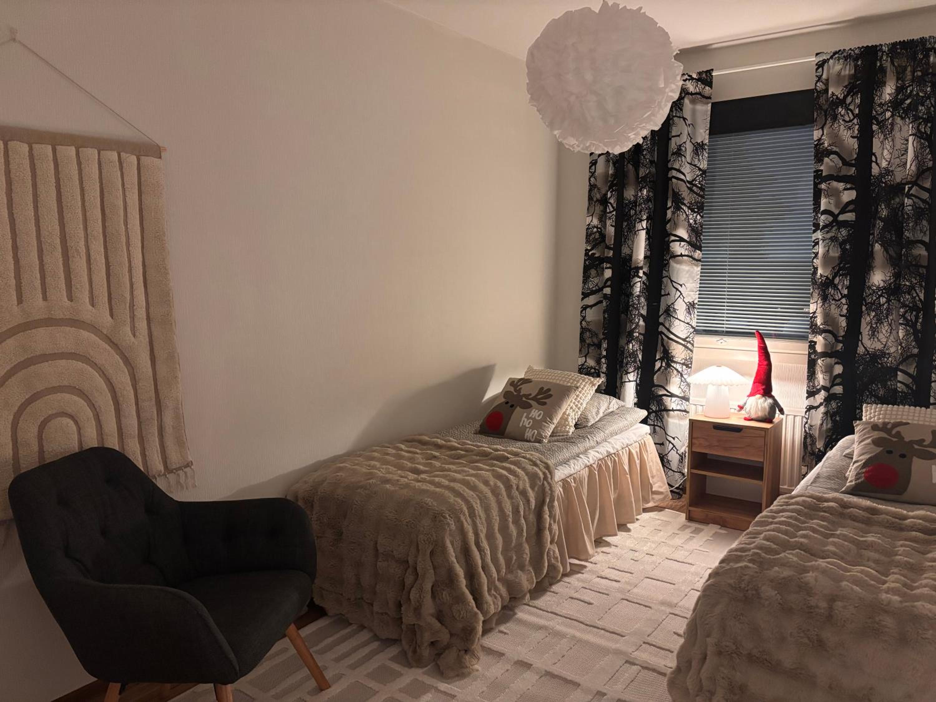 Hillas haven - a cozy apartment with a private sauna