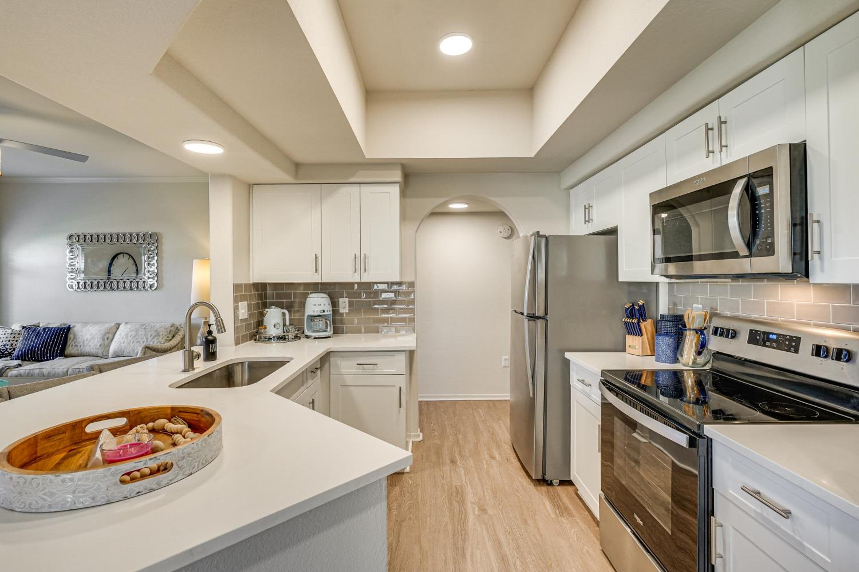 Patio and Community Perks Stylish Scottsdale Escape
