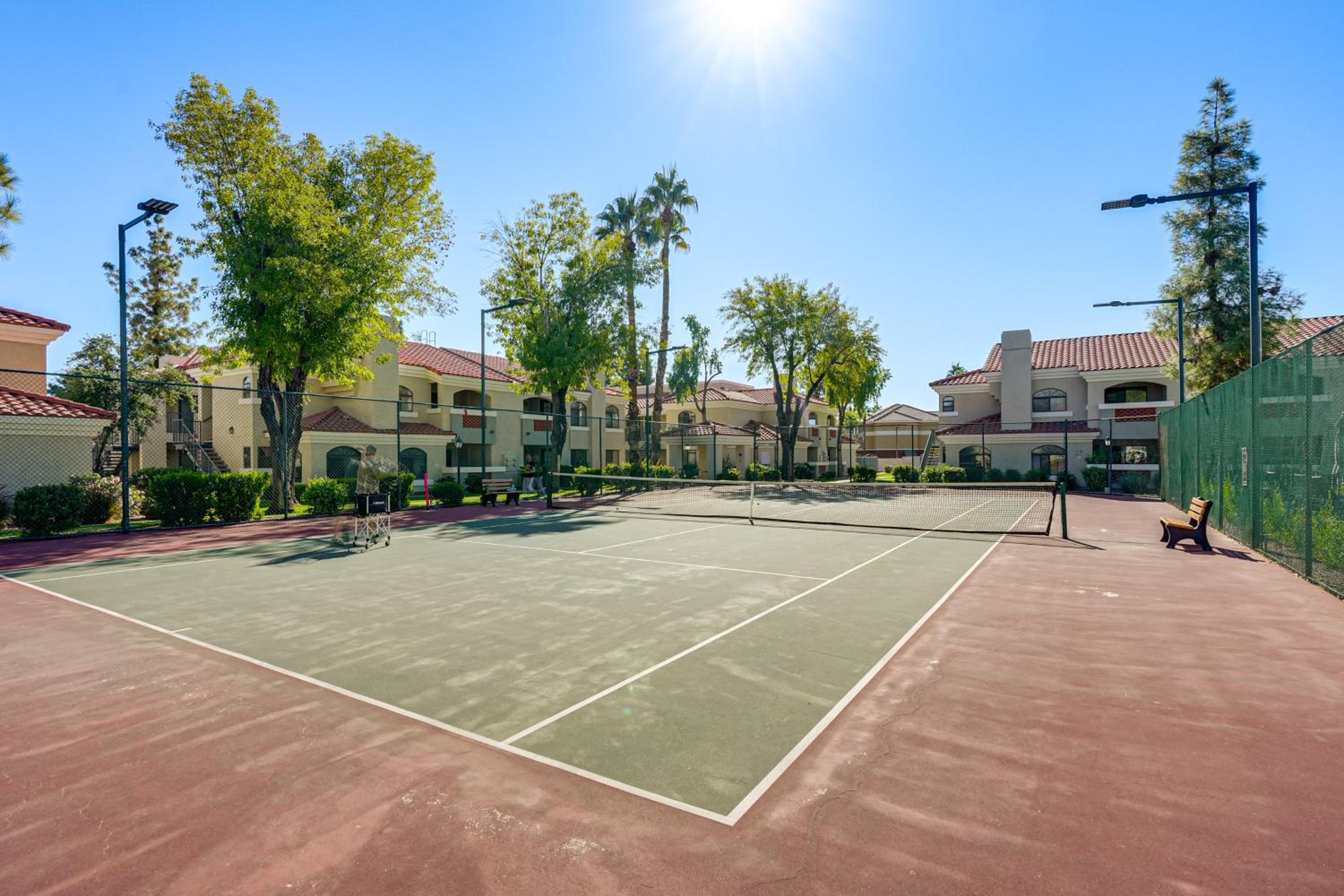 Patio and Community Perks Stylish Scottsdale Escape