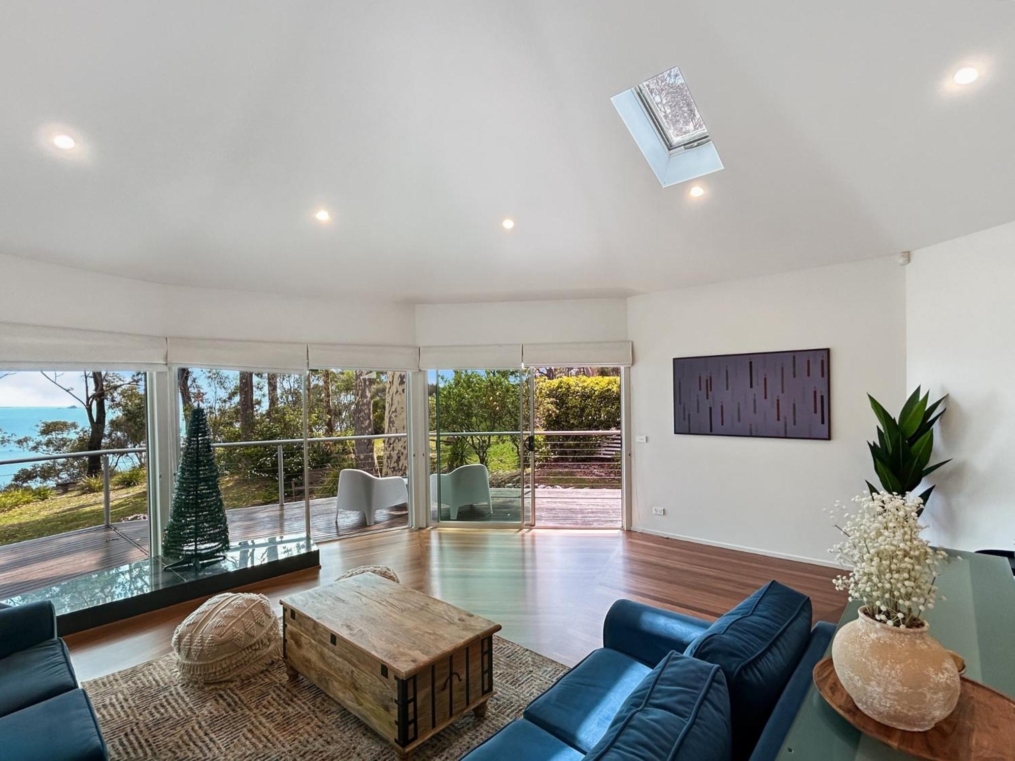 Spacious 4-Bed Home with Coastal Charm
