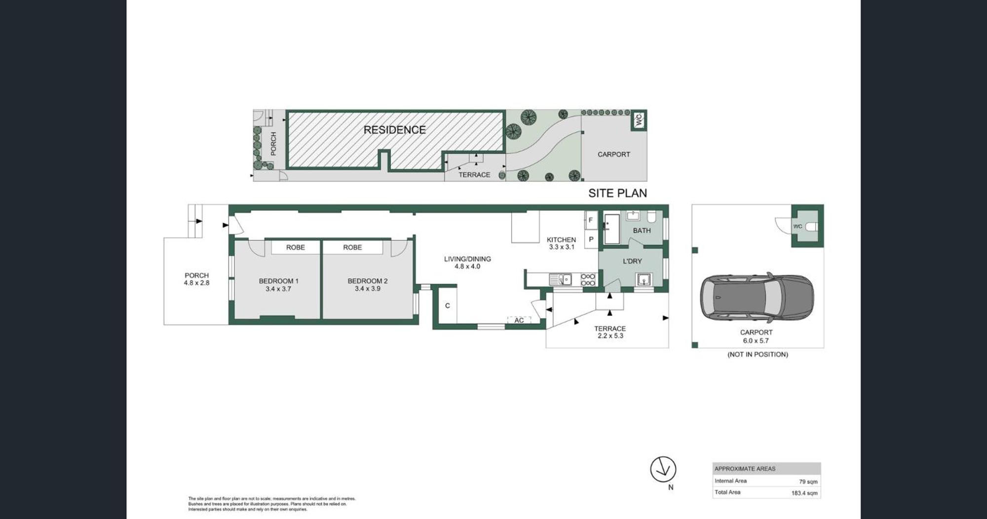 Stylish 2-Bed House in Leichhardt