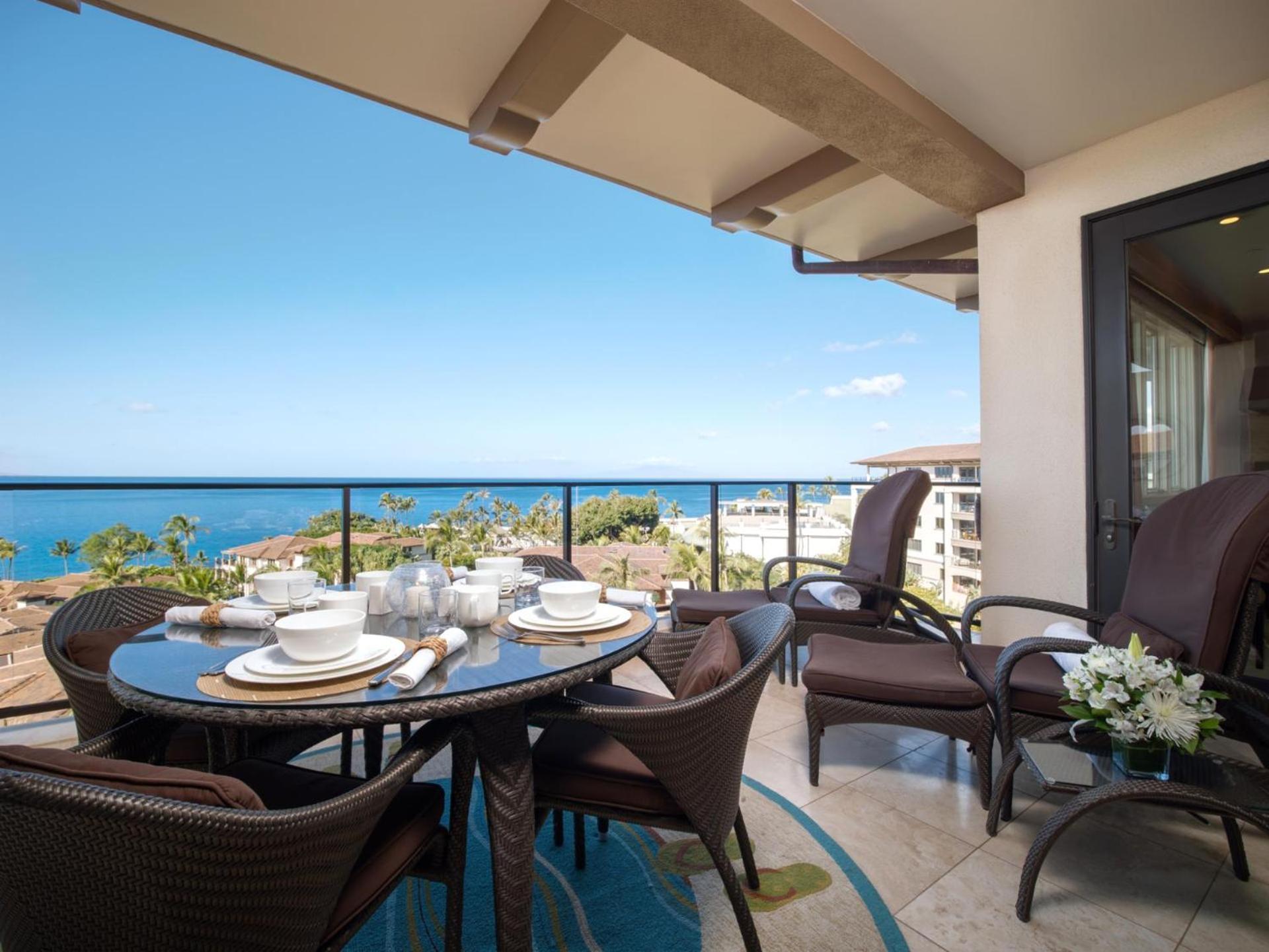 NEW Luxury 3 Bedroom Condo with Panoramic Ocean Views at Wailea Beach Villas Complimentary Rental Car WBV-PH505 by KBM Resorts