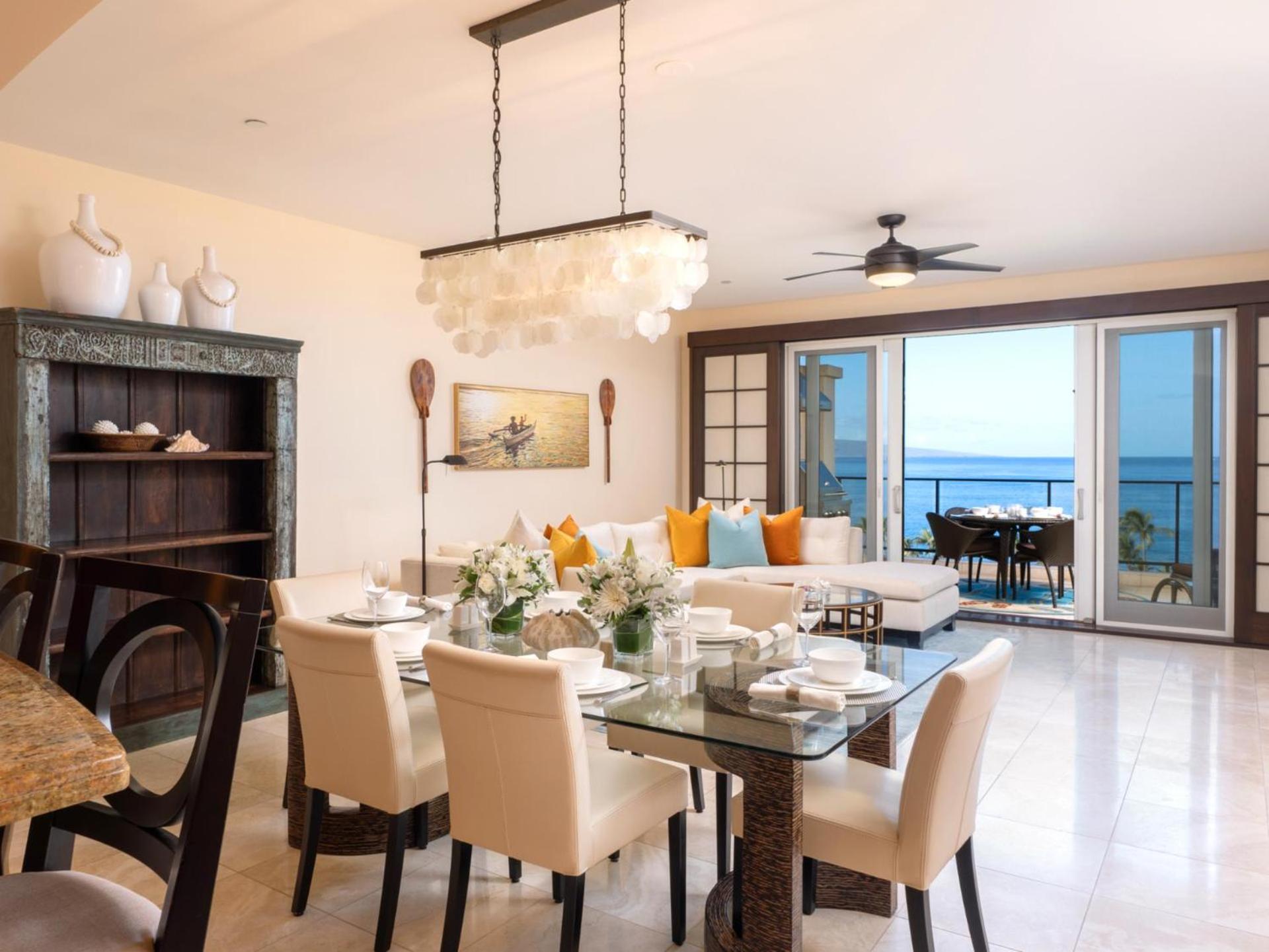 NEW Luxury 3 Bedroom Condo with Panoramic Ocean Views at Wailea Beach Villas Complimentary Rental Car WBV-PH505 by KBM Resorts