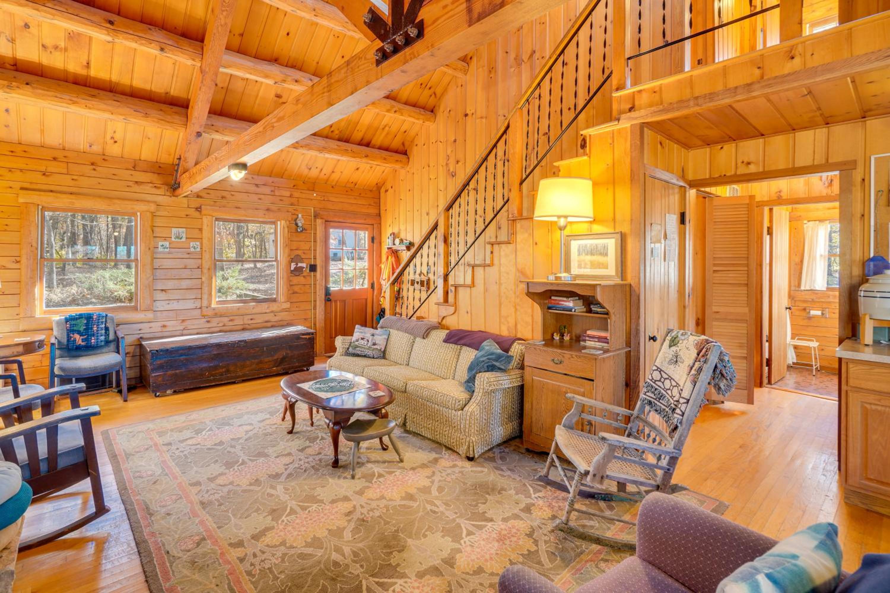 On-Site Trails, Pond! Rustic Harpers Ferry Cabin